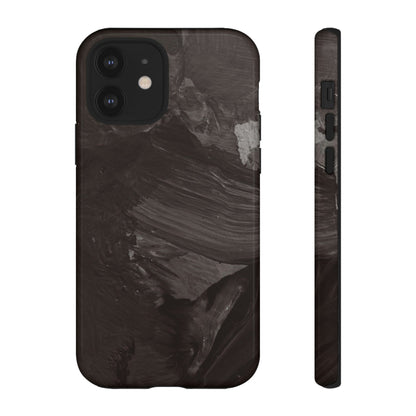 Phone Case-STONE BROWN | Tough-iPhone 12-Glossy-PhoneCaseBoss-Phone-Best-Phone-Cases