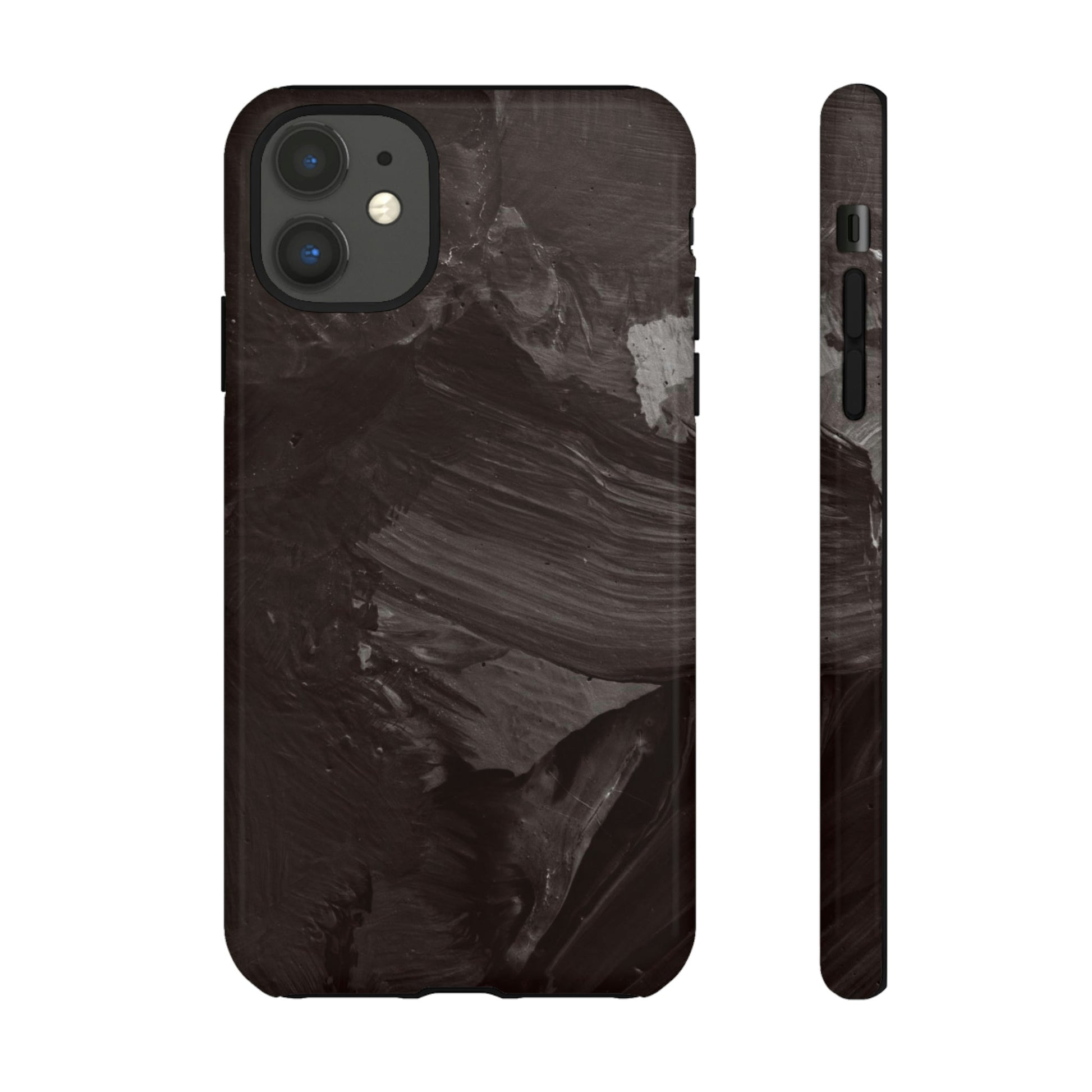 Phone Case-STONE BROWN | Tough-iPhone 11-Glossy-PhoneCaseBoss-Phone-Best-Phone-Cases