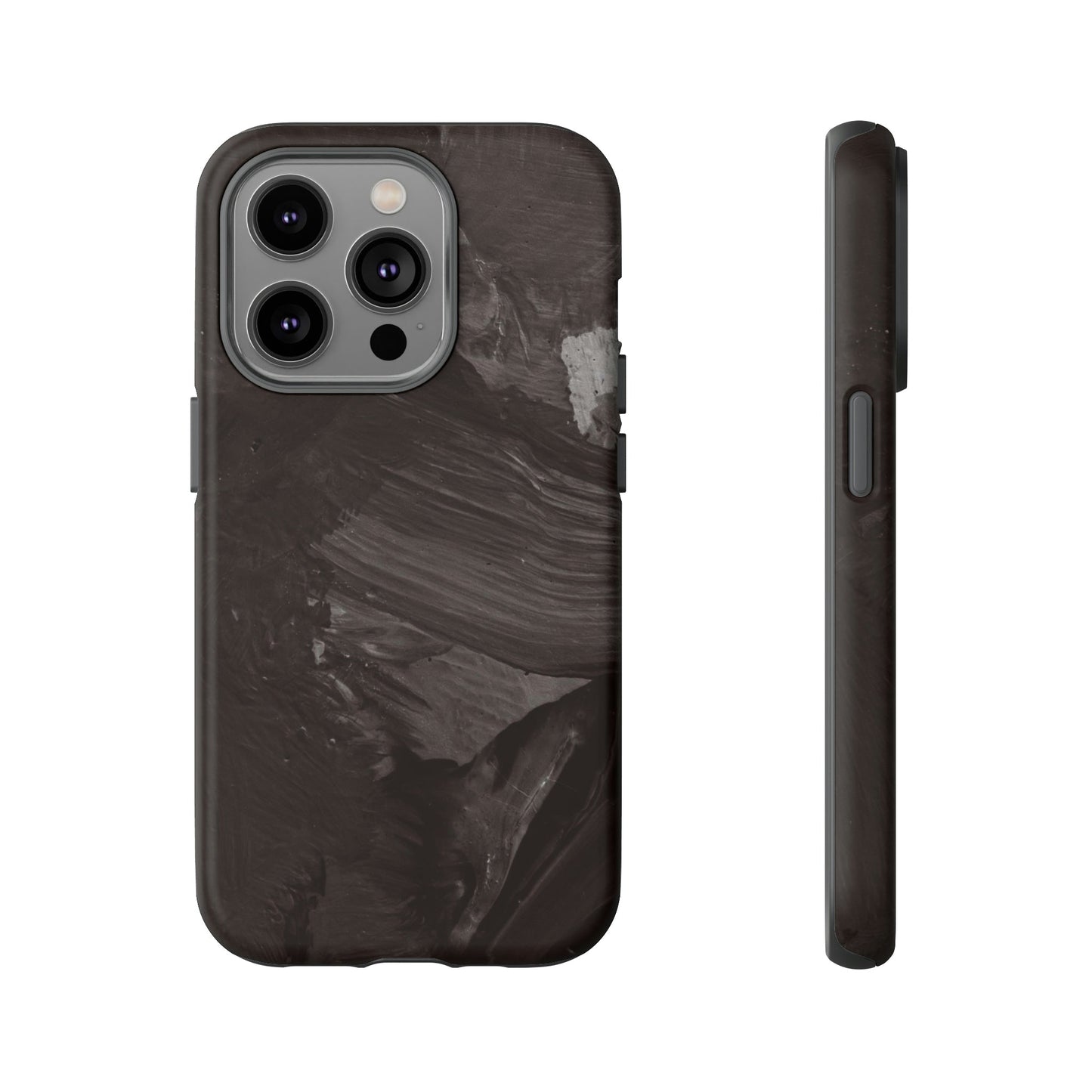 Phone Case-STONE BROWN | Tough-iPhone 14 Pro-Matte-PhoneCaseBoss-Phone-Best-Phone-Cases