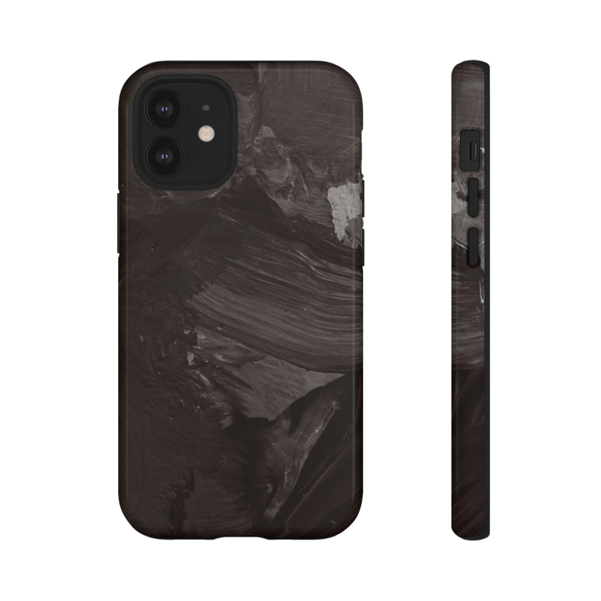 Phone Case-STONE BROWN | Tough-iPhone 12 Mini-Glossy-PhoneCaseBoss-Phone-Best-Phone-Cases