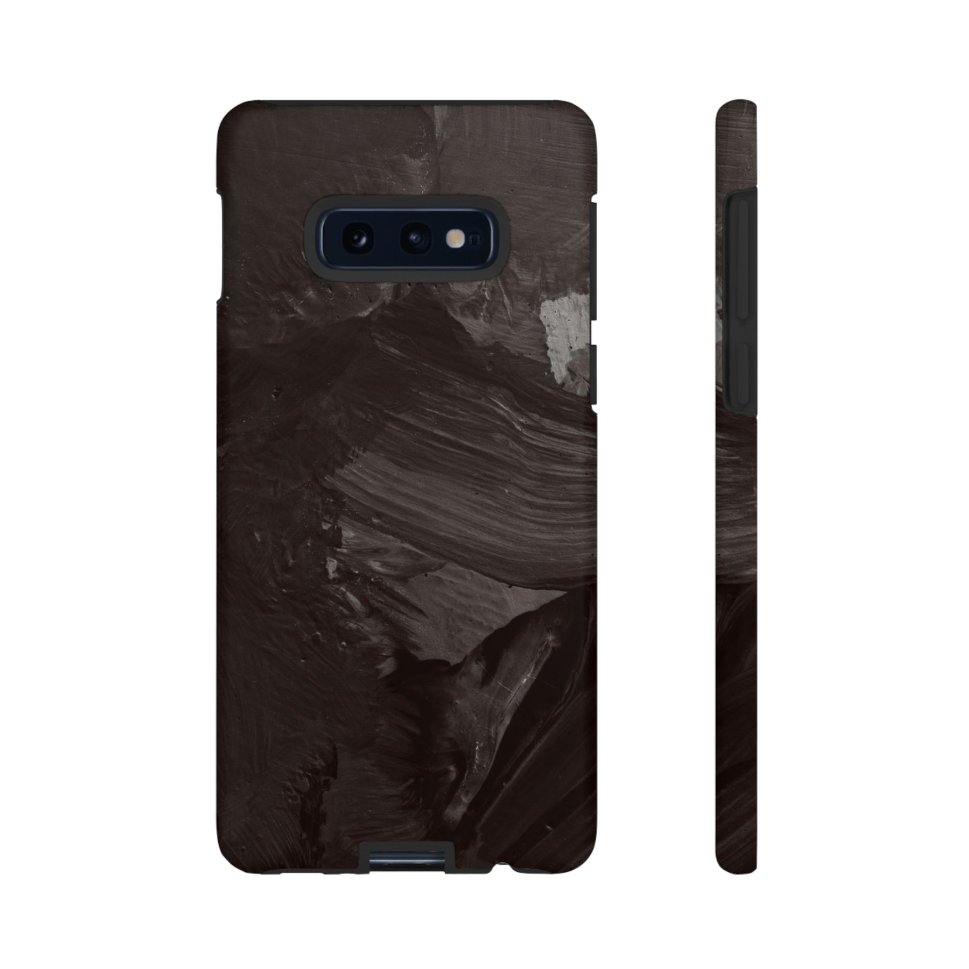 Phone Case-STONE BROWN | Tough-Samsung Galaxy S10E-Matte-PhoneCaseBoss-Phone-Best-Phone-Cases