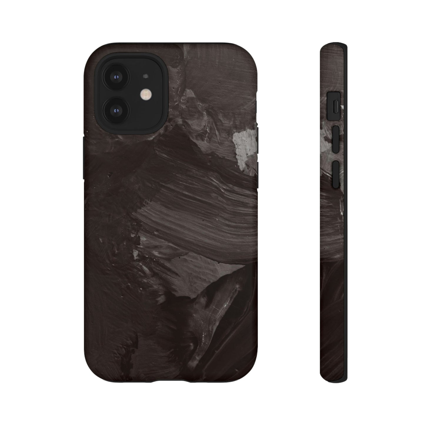 Phone Case-STONE BROWN | Tough-iPhone 12 Mini-Matte-PhoneCaseBoss-Phone-Best-Phone-Cases