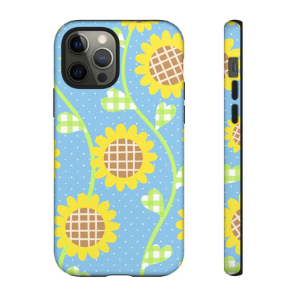 Phone Case-SUNFLOWERS | Tough-iPhone 12 Pro-Matte-PhoneCaseBoss-Phone-Best-Phone-Cases