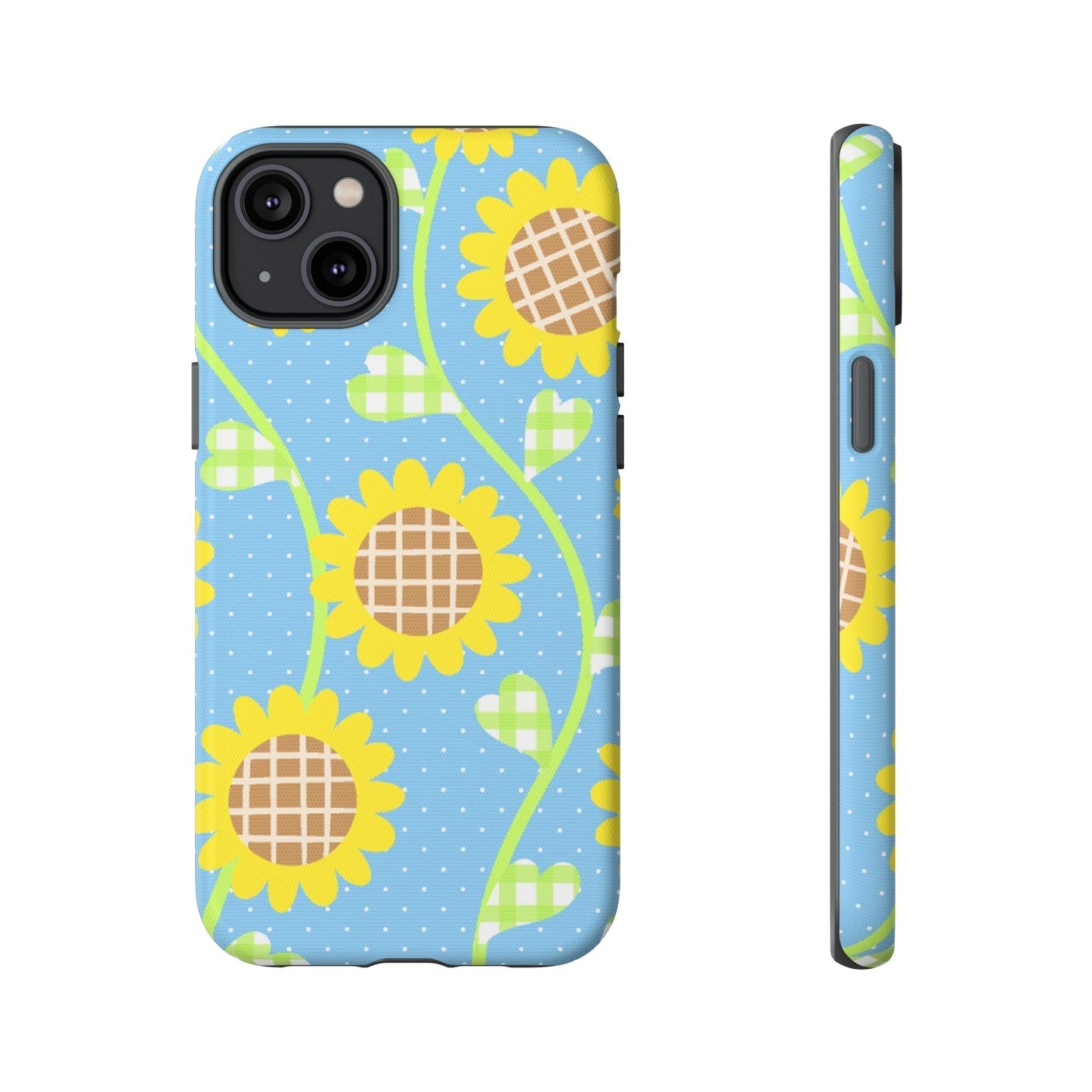 Phone Case-SUNFLOWERS | Tough-iPhone 14 Plus-Matte-PhoneCaseBoss-Phone-Best-Phone-Cases