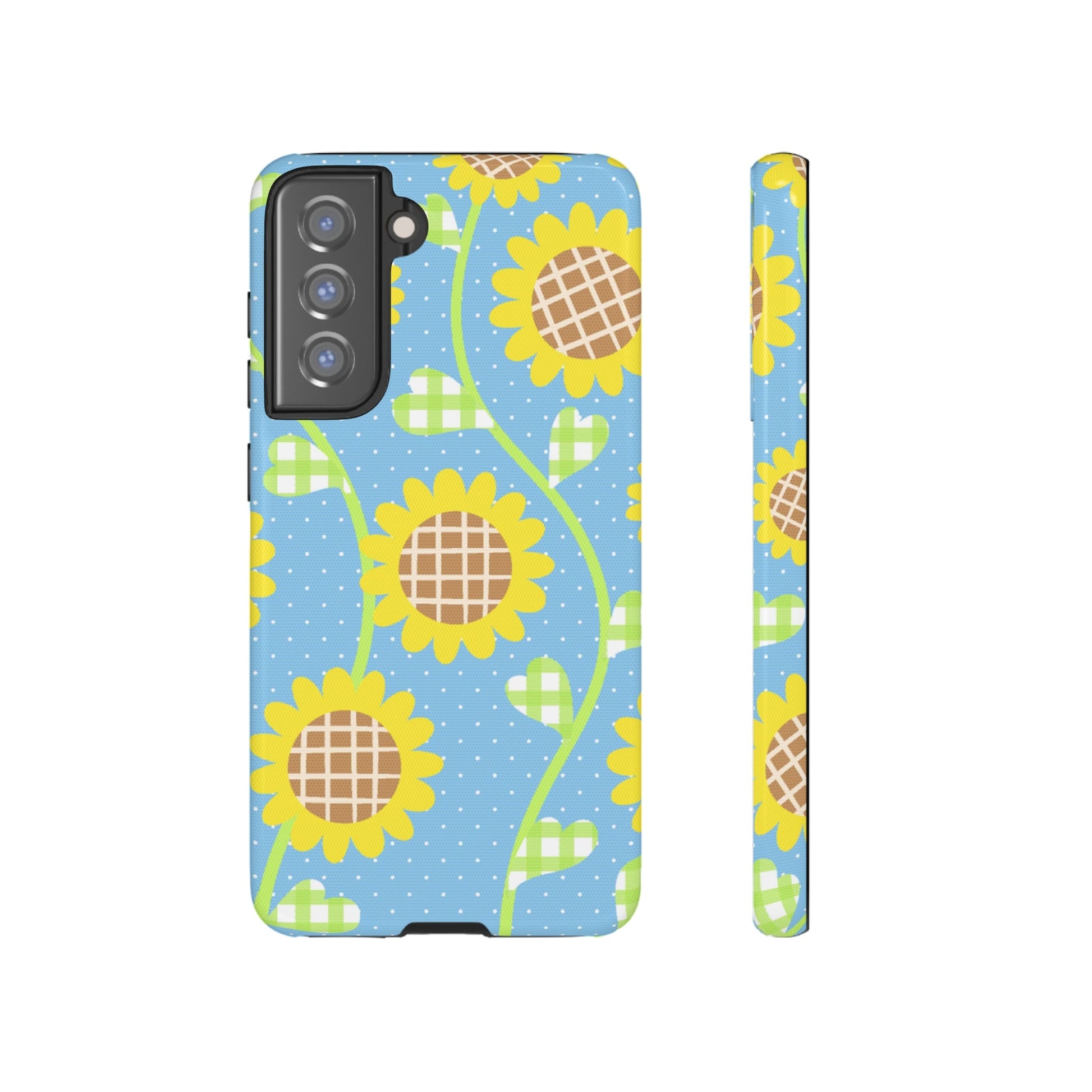 Phone Case-SUNFLOWERS | Tough-Samsung Galaxy S21 FE-Glossy-PhoneCaseBoss-Phone-Best-Phone-Cases