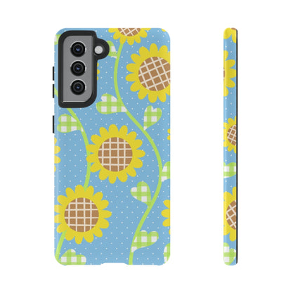 Phone Case-SUNFLOWERS | Tough-Samsung Galaxy S21-Glossy-PhoneCaseBoss-Phone-Best-Phone-Cases