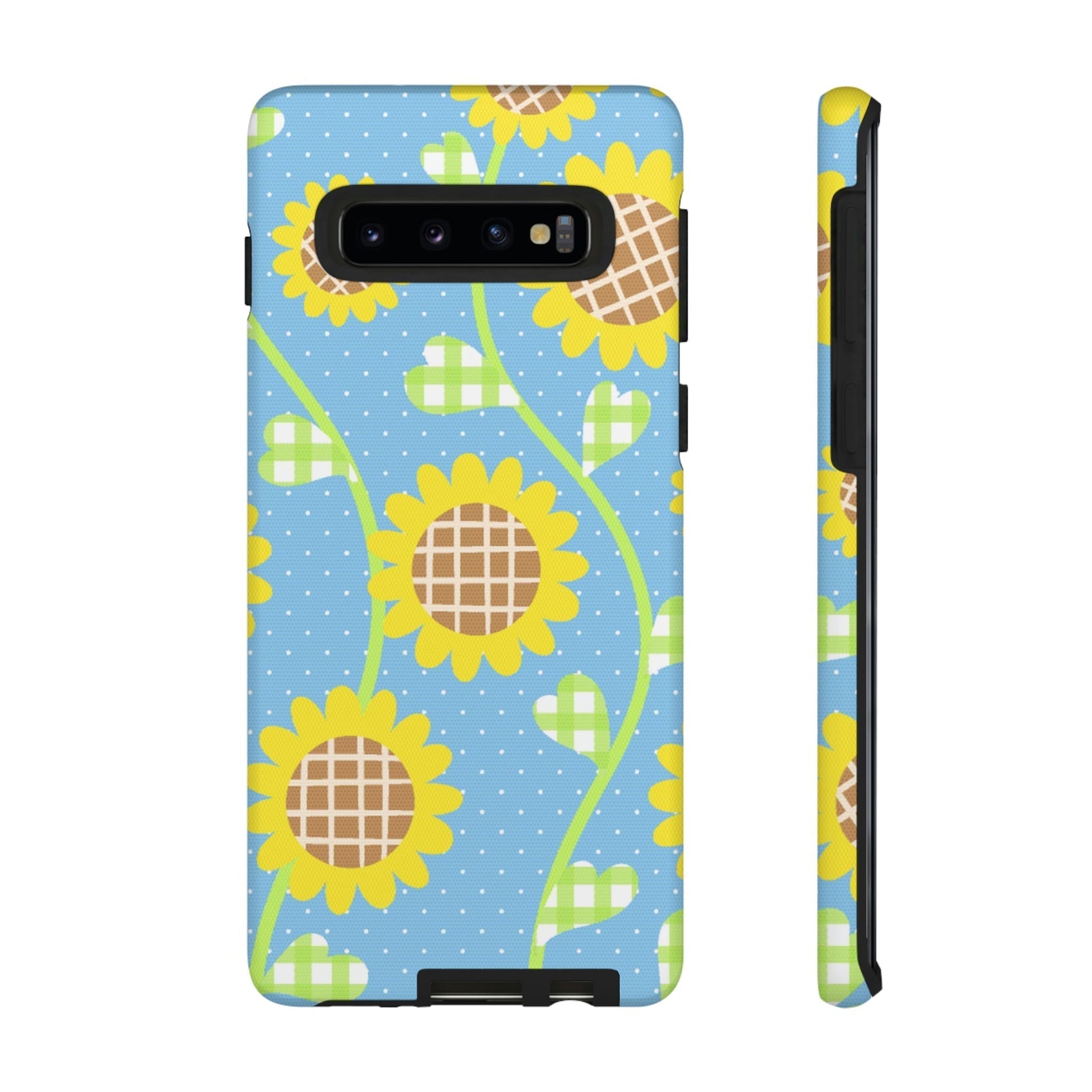 Phone Case-SUNFLOWERS | Tough-Samsung Galaxy S10-Matte-PhoneCaseBoss-Phone-Best-Phone-Cases