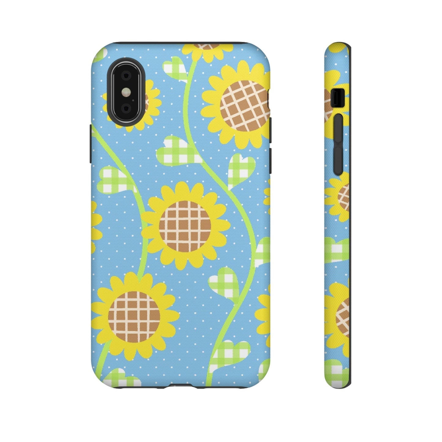 Phone Case-SUNFLOWERS | Tough-iPhone X-Matte-PhoneCaseBoss-Phone-Best-Phone-Cases