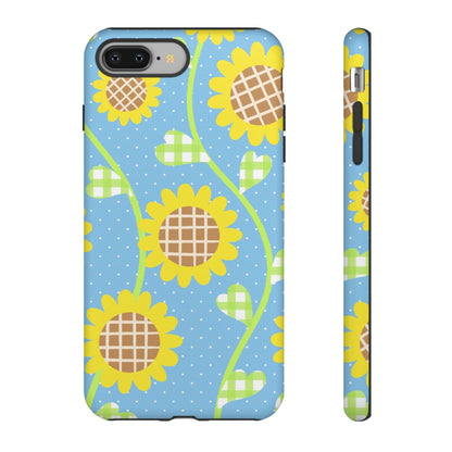 Phone Case-SUNFLOWERS | Tough-iPhone 8 Plus-Matte-PhoneCaseBoss-Phone-Best-Phone-Cases