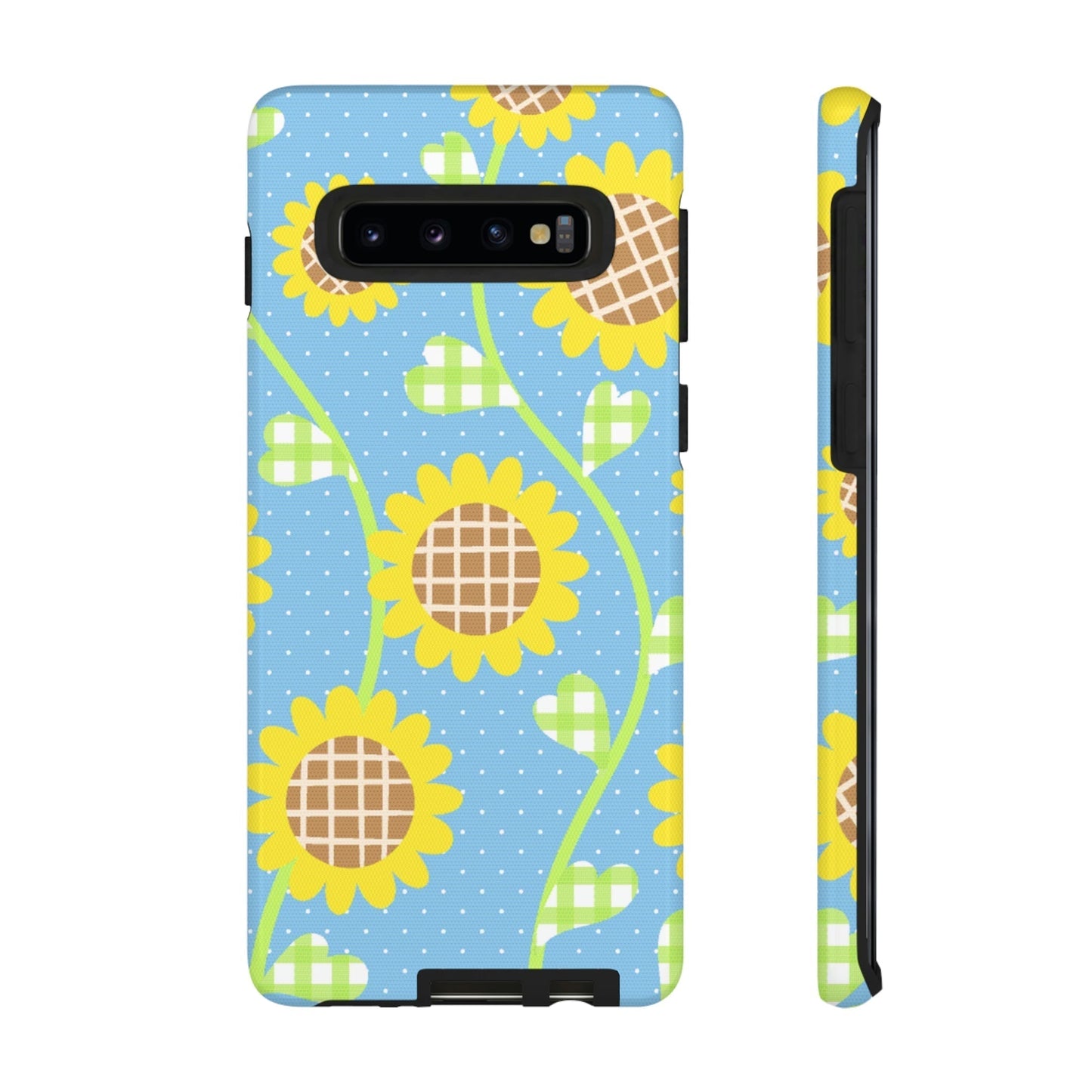 Phone Case-SUNFLOWERS | Tough-Samsung Galaxy S10-Glossy-PhoneCaseBoss-Phone-Best-Phone-Cases