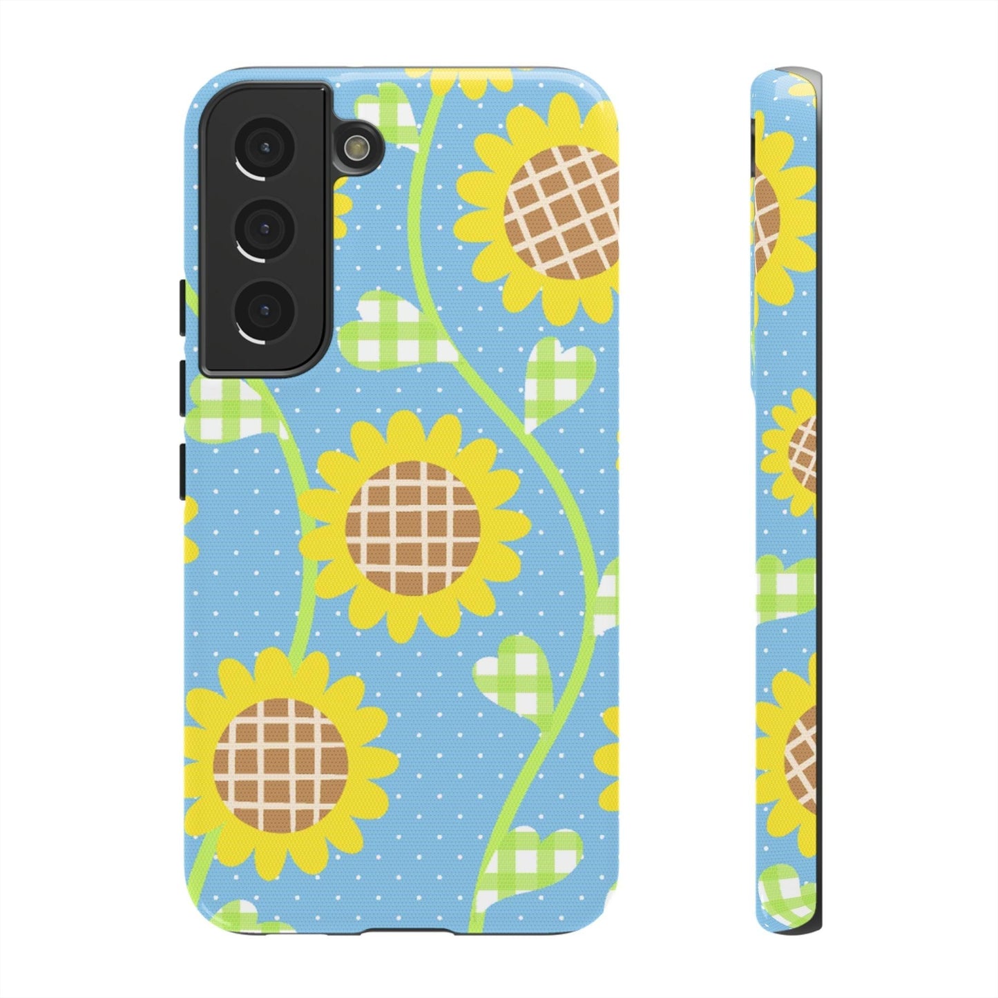 Phone Case-SUNFLOWERS | Tough-Samsung Galaxy S22-Glossy-PhoneCaseBoss-Phone-Best-Phone-Cases