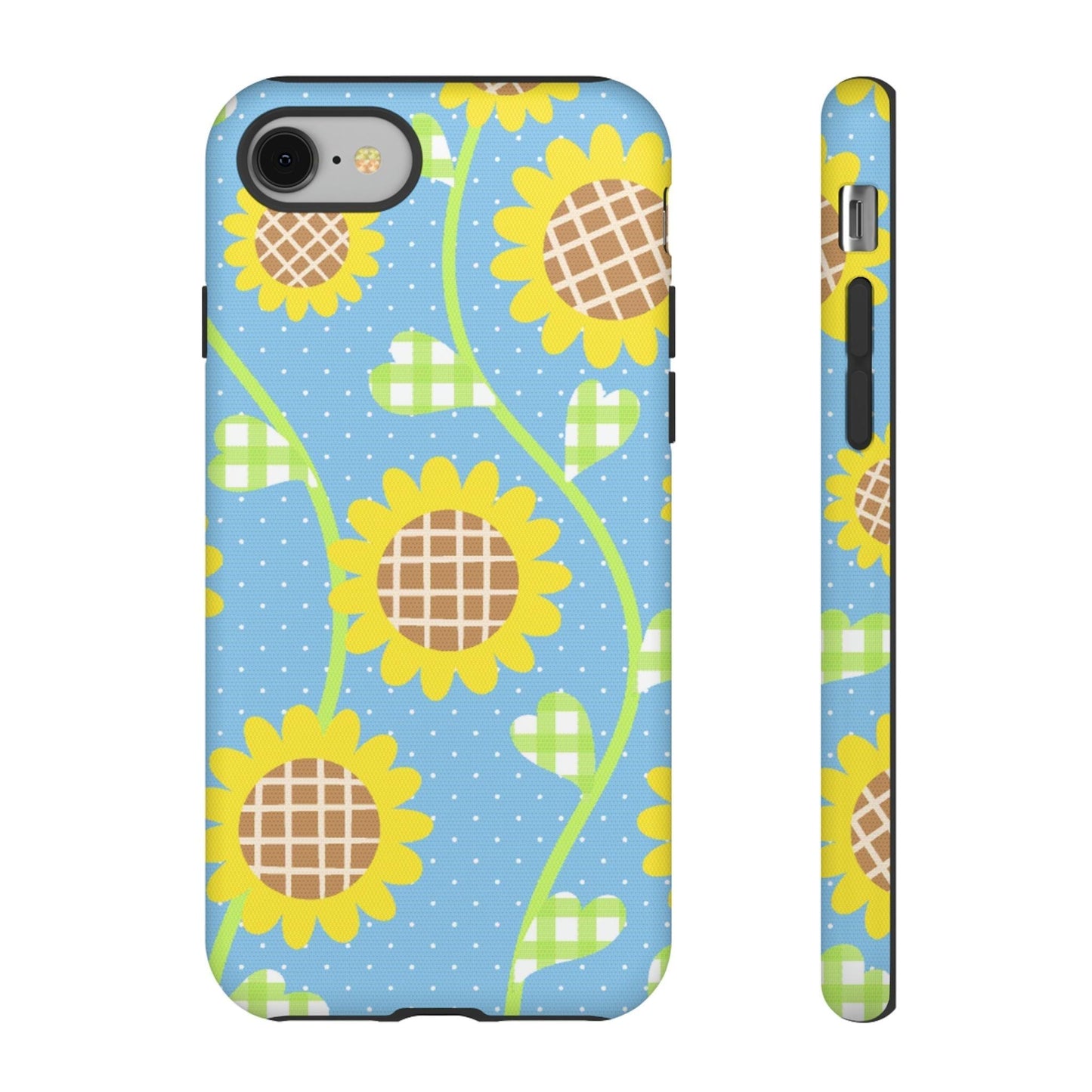 Phone Case-SUNFLOWERS | Tough-iPhone 8-Matte-PhoneCaseBoss-Phone-Best-Phone-Cases