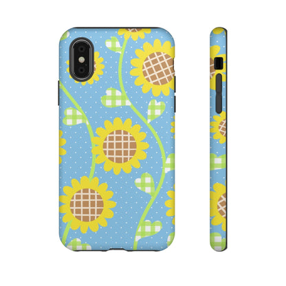 Phone Case-SUNFLOWERS | Tough-iPhone XS-Matte-PhoneCaseBoss-Phone-Best-Phone-Cases