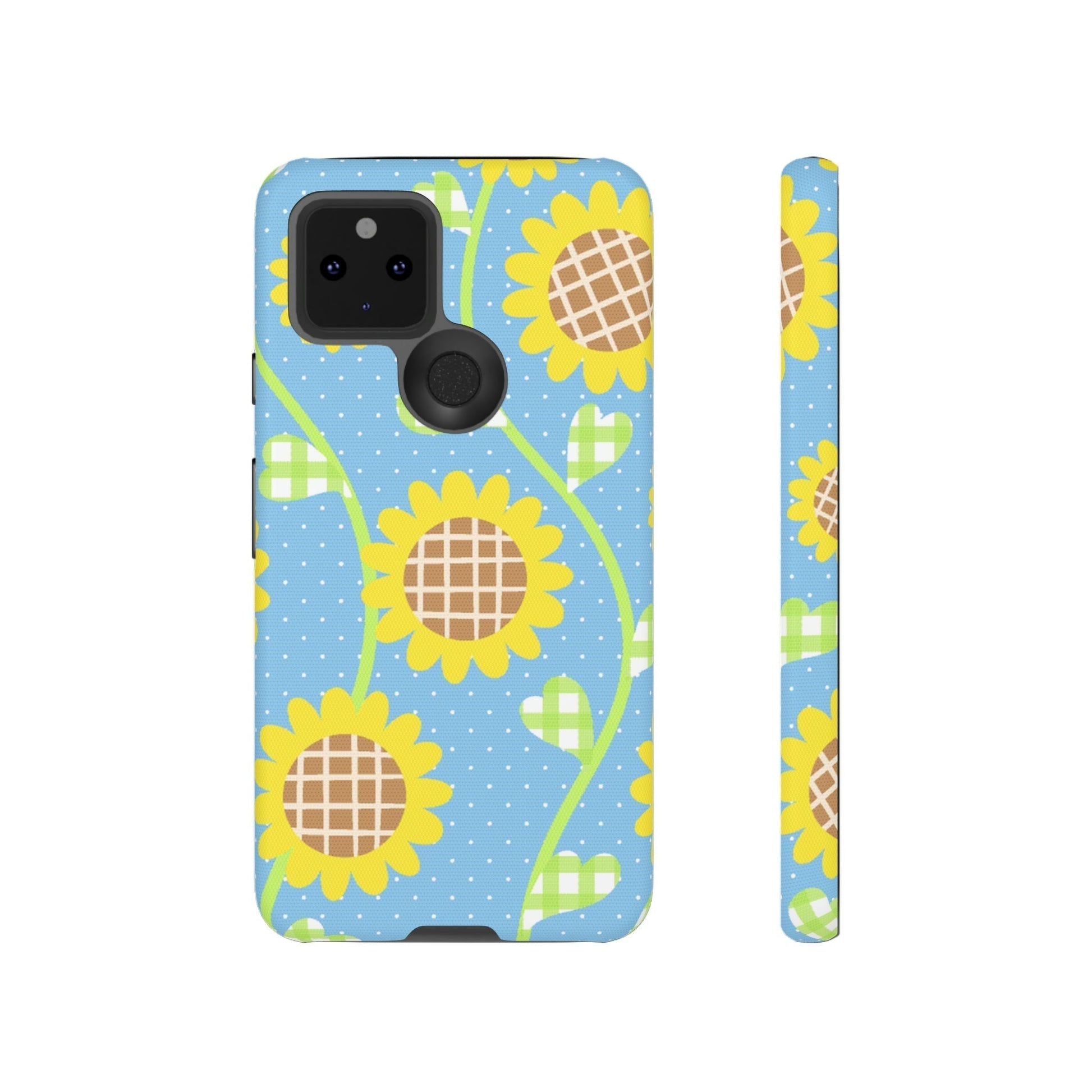 Phone Case-SUNFLOWERS | Tough-Google Pixel 5 5G-Matte-PhoneCaseBoss-Phone-Best-Phone-Cases