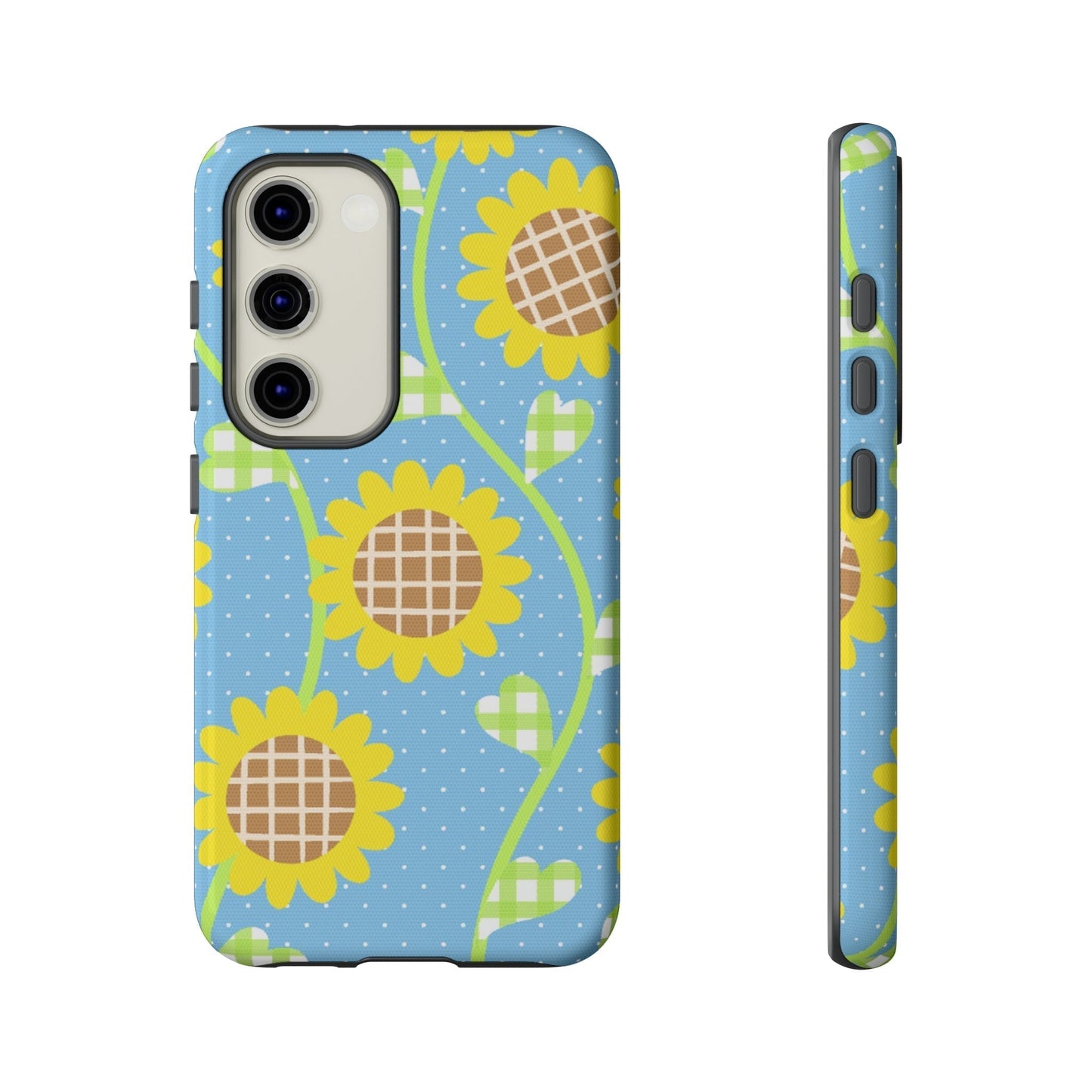 Phone Case-SUNFLOWERS | Tough-Samsung Galaxy S23-Glossy-PhoneCaseBoss-Phone-Best-Phone-Cases