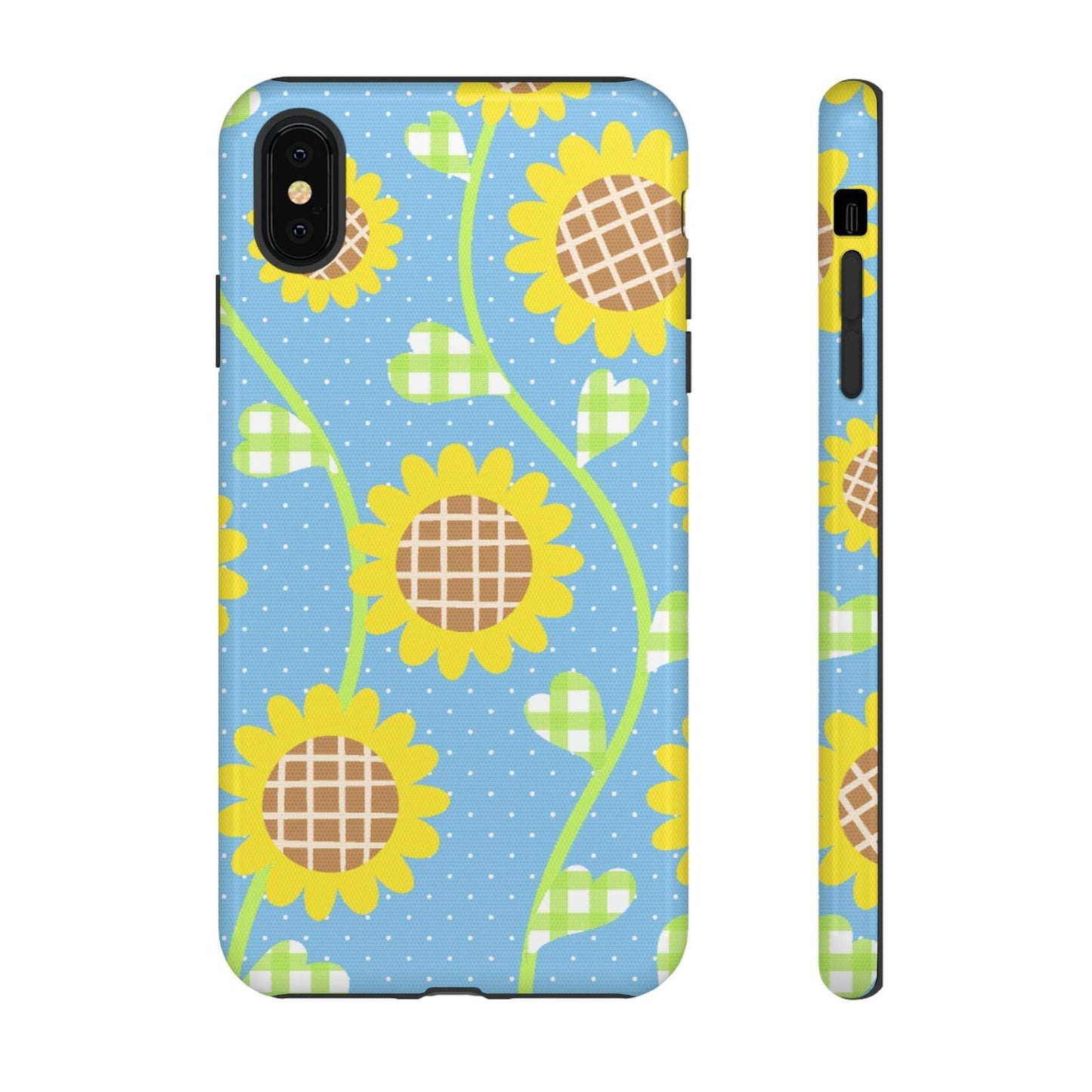 Phone Case-SUNFLOWERS | Tough-iPhone XS MAX-Glossy-PhoneCaseBoss-Phone-Best-Phone-Cases