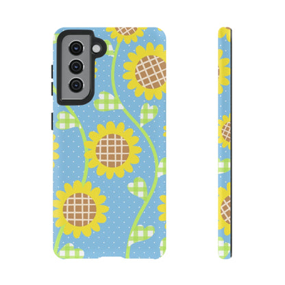 Phone Case-SUNFLOWERS | Tough-Samsung Galaxy S21-Matte-PhoneCaseBoss-Phone-Best-Phone-Cases