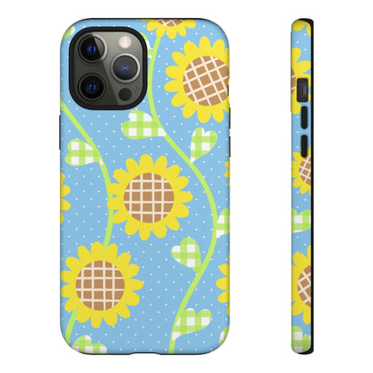 Phone Case-SUNFLOWERS | Tough-iPhone 12 Pro Max-Matte-PhoneCaseBoss-Phone-Best-Phone-Cases