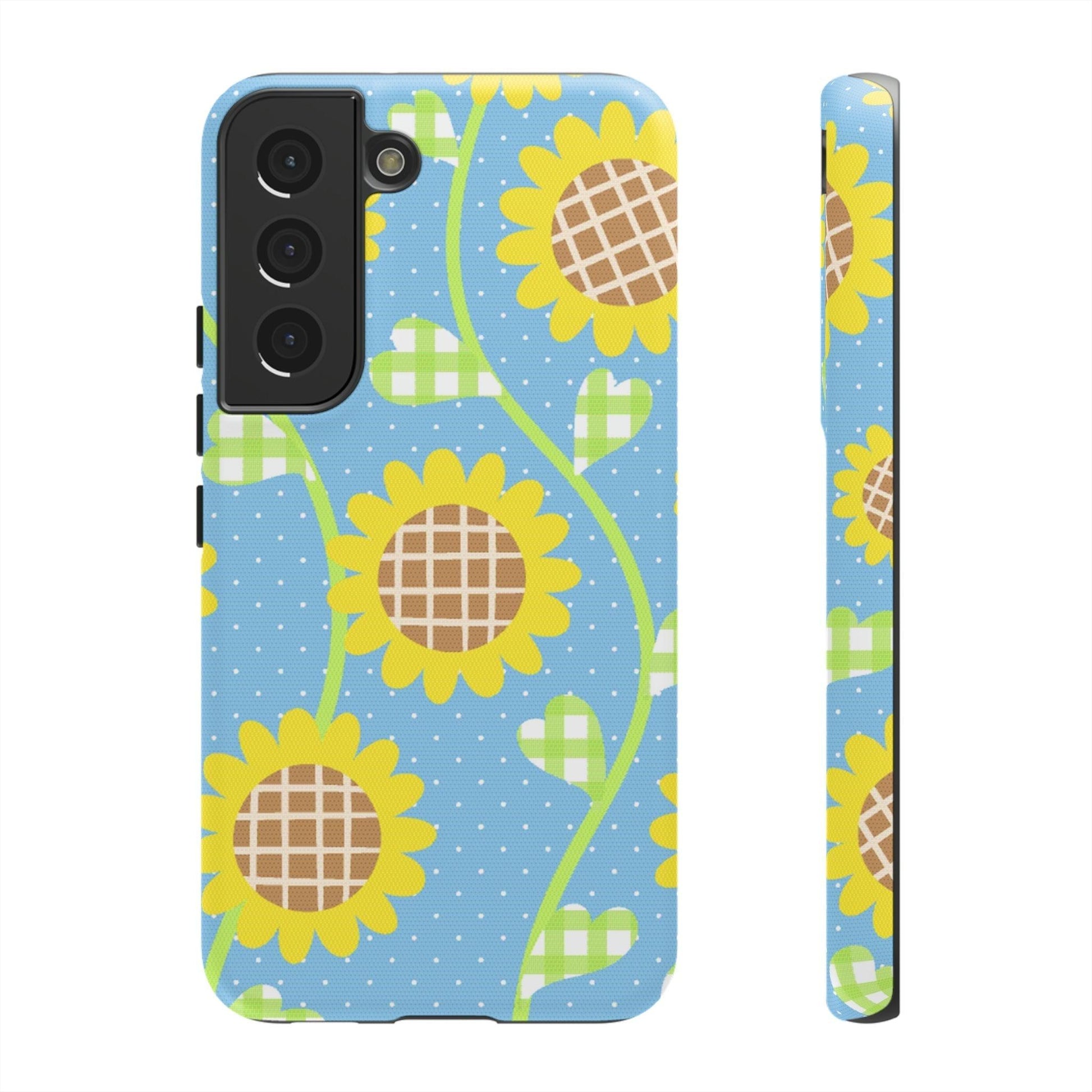 Phone Case-SUNFLOWERS | Tough-Samsung Galaxy S22-Matte-PhoneCaseBoss-Phone-Best-Phone-Cases