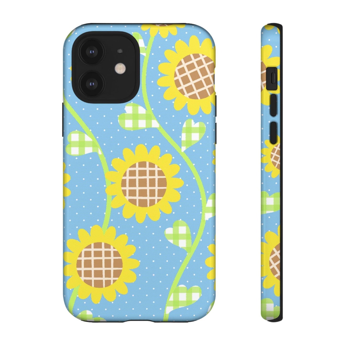 Phone Case-SUNFLOWERS | Tough-iPhone 12-Glossy-PhoneCaseBoss-Phone-Best-Phone-Cases