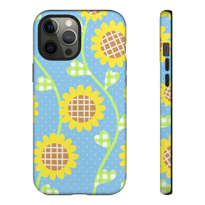 Phone Case-SUNFLOWERS | Tough-iPhone 12 Pro Max-Glossy-PhoneCaseBoss-Phone-Best-Phone-Cases