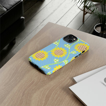 Phone Case-SUNFLOWERS | Tough-PhoneCaseBoss-Phone-Best-Phone-Cases