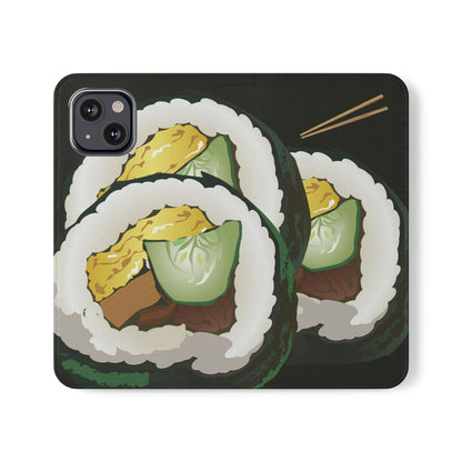 Phone Case-SUSHI | Folio-iPhone 13-PhoneCaseBoss-Phone-Best-Phone-Cases