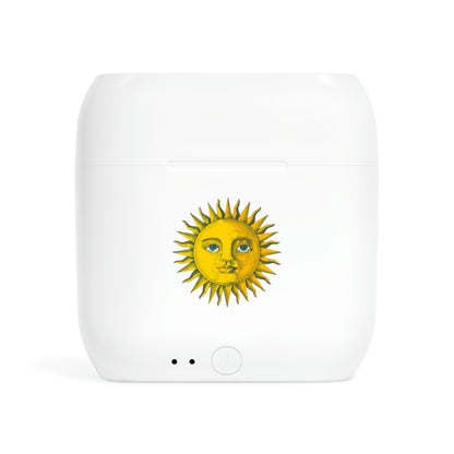 "Sol de Cara al Sol" Wireless Earbuds-Accessories-Best Phone Case Brands-Accessories, Argentina, Argentinean, Ear Buds, Earbuds, Inca sun god, iPhone, More, Phone accessory, Sol de Cara al Sol, Sol de Mayo, Sublimation, Sun of May, Sun-faced Sunflower, Tech Accessories | White,One size,,7099626455133-Sol-de-Cara-al-Sol-Wireless-Earbuds-Accessories-Accessories-Argentina-Argentinean-Ear-Buds-Earbuds-Inca-sun-god-iPhone-More-Phone-accessory-Sol-de-Cara-al-Sol-Sol-de-Mayo-Sublimation_63280dbc-13d2-4b55-b277-fc0