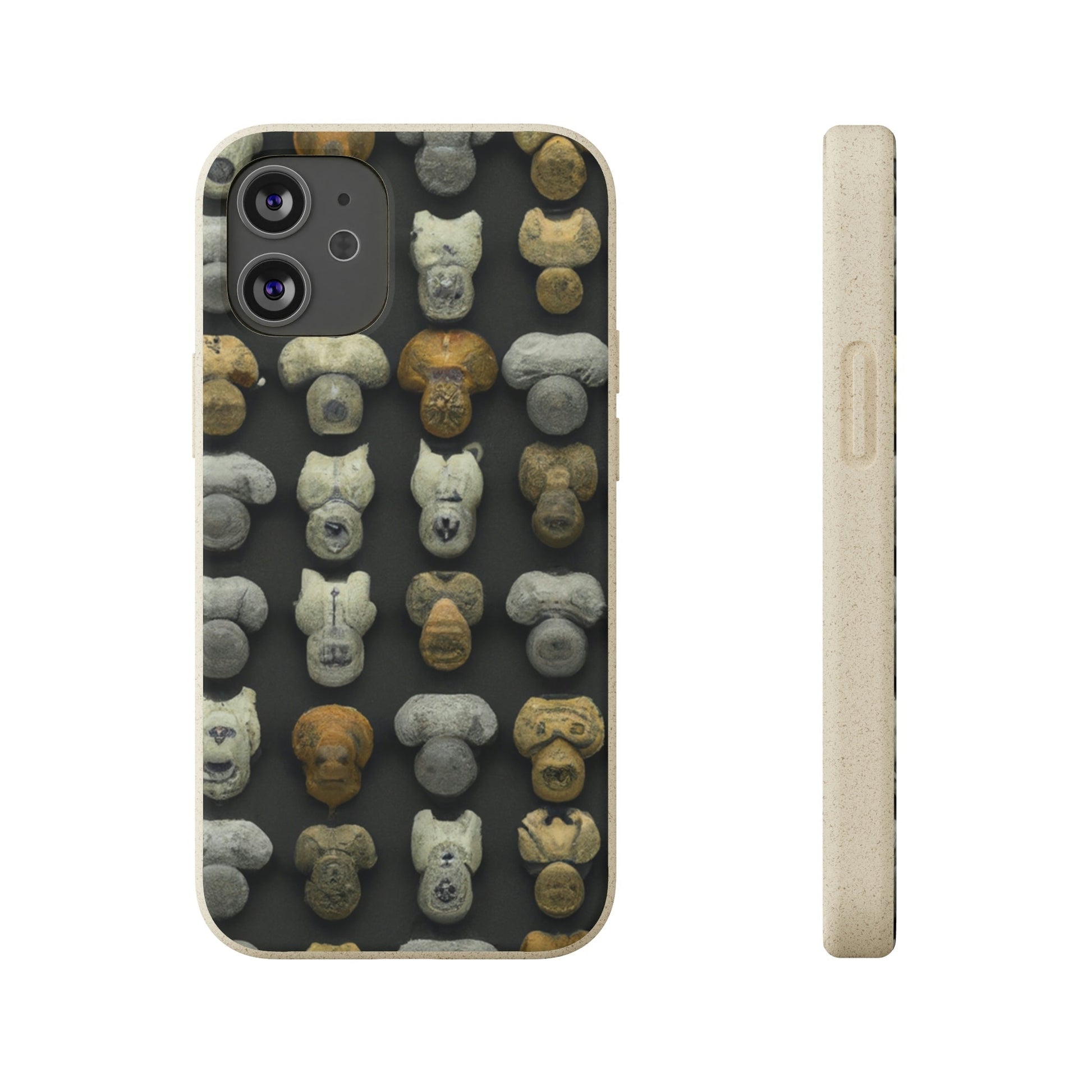 Biodegradeable iPhone Case Earth Friendly Android Phone Case-Space Dogs - Biodegradable Phone Cases-iPhone 12 Mini-PhoneCaseBoss-Phone-Best-Phone-Cases