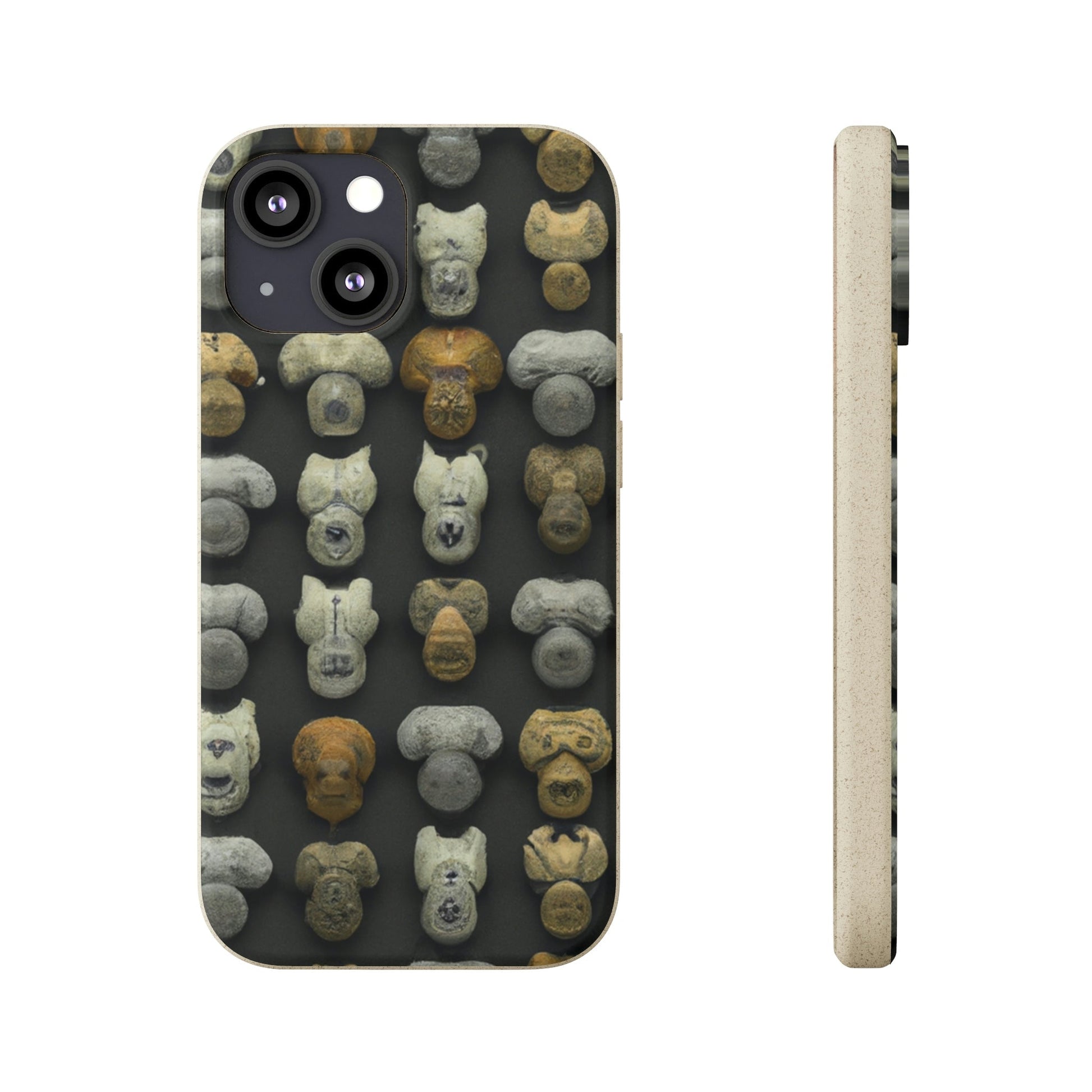 Biodegradeable iPhone Case Earth Friendly Android Phone Case-Space Dogs - Biodegradable Phone Cases-iPhone 13 Mini-PhoneCaseBoss-Phone-Best-Phone-Cases