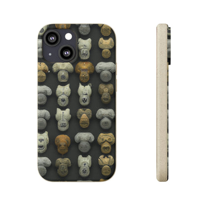 Biodegradeable iPhone Case Earth Friendly Android Phone Case-Space Dogs - Biodegradable Phone Cases-iPhone 13 Mini-PhoneCaseBoss-Phone-Best-Phone-Cases