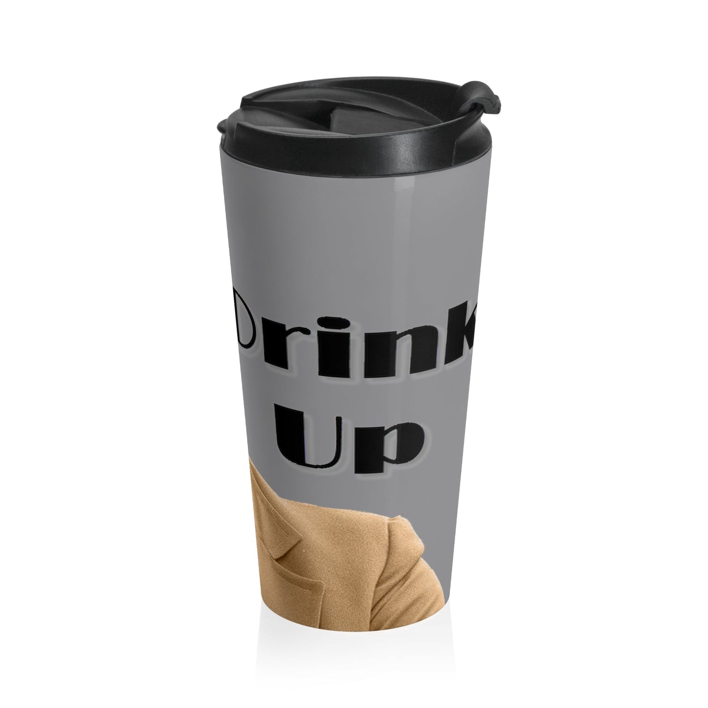 Stainless Steel Travel Mug - "Drink Up" (Jim Jones)-Mug-Printify-Cults, Dark Humor, Eco-friendly, Funny Gifts, Home & Living, Mugs, Reusable, Stainless steel, Sublimation, The Whole Nother, White base, Zero Waste | 15oz,,,7576216895581-Stainless-Steel-Travel-Mug-Drink-Up-Jim-Jones-Mug-Cults-Dark-Humor-Eco-friendly-Funny-Gifts-Home-Living-Mugs-Reusable-Stainless-steel-Sublimation-The-Whole-Nother-White-base-Zero-Wast_24eacbb2-01a4-46e5-9ed6-2a70a3aa38ab, PhoneCaseBoss | Image-position:4-SKU:[sku}, Barcode: