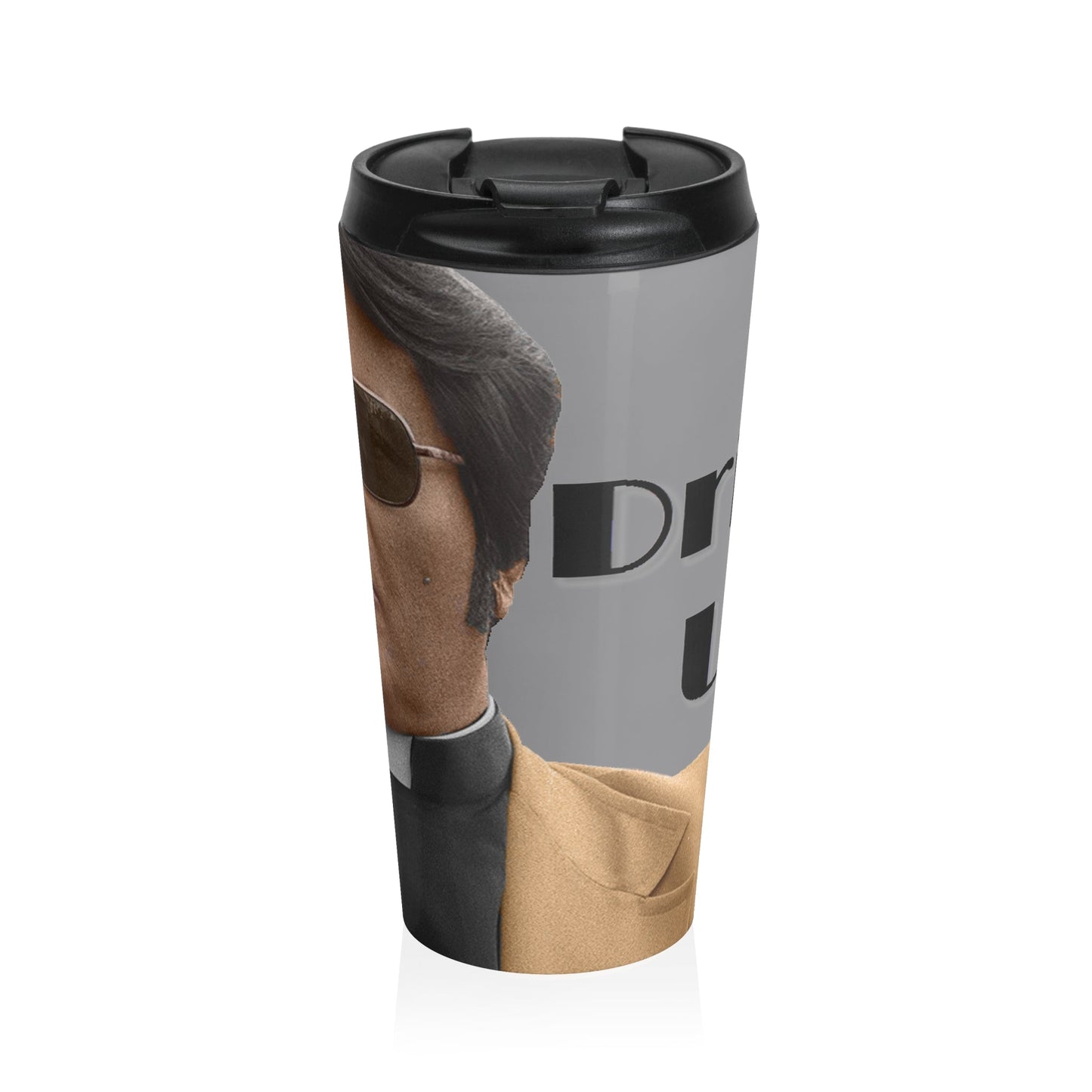 Stainless Steel Travel Mug - "Drink Up" (Jim Jones)-Mug-Printify-Eco-friendly, Home & Living, Mugs, Reusable, Stainless steel, Sublimation, White base, Zero Waste | 15oz,,,7783539474525-Stainless-Steel-Travel-Mug-Drink-Up-Jim-Jones-Mug-Eco-friendly-Home-Living-Mugs-Reusable-Stainless-steel-Sublimation-White-base-Zero-Waste-15oz-Best-Online-Gift-Shop, PhoneCaseBoss | Image-position:1-SKU:[sku}, Barcode: