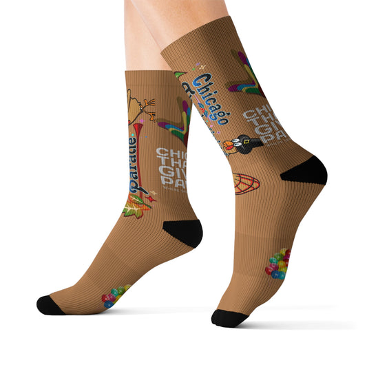 Sublimation Socks - Chicago Thanksgiving Parade