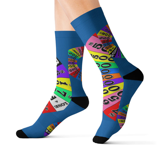 Sublimation Socks - "The Wheel"