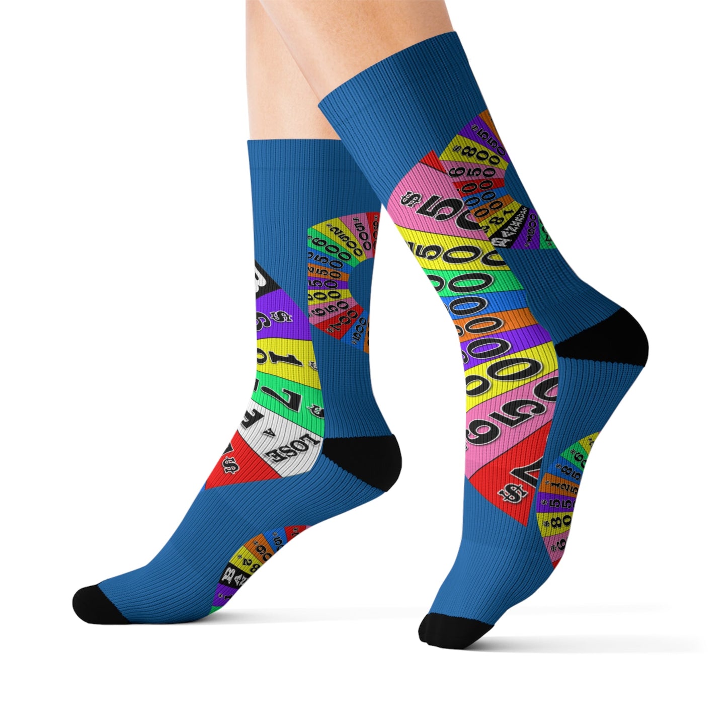 Sublimation Socks - "The Wheel"
