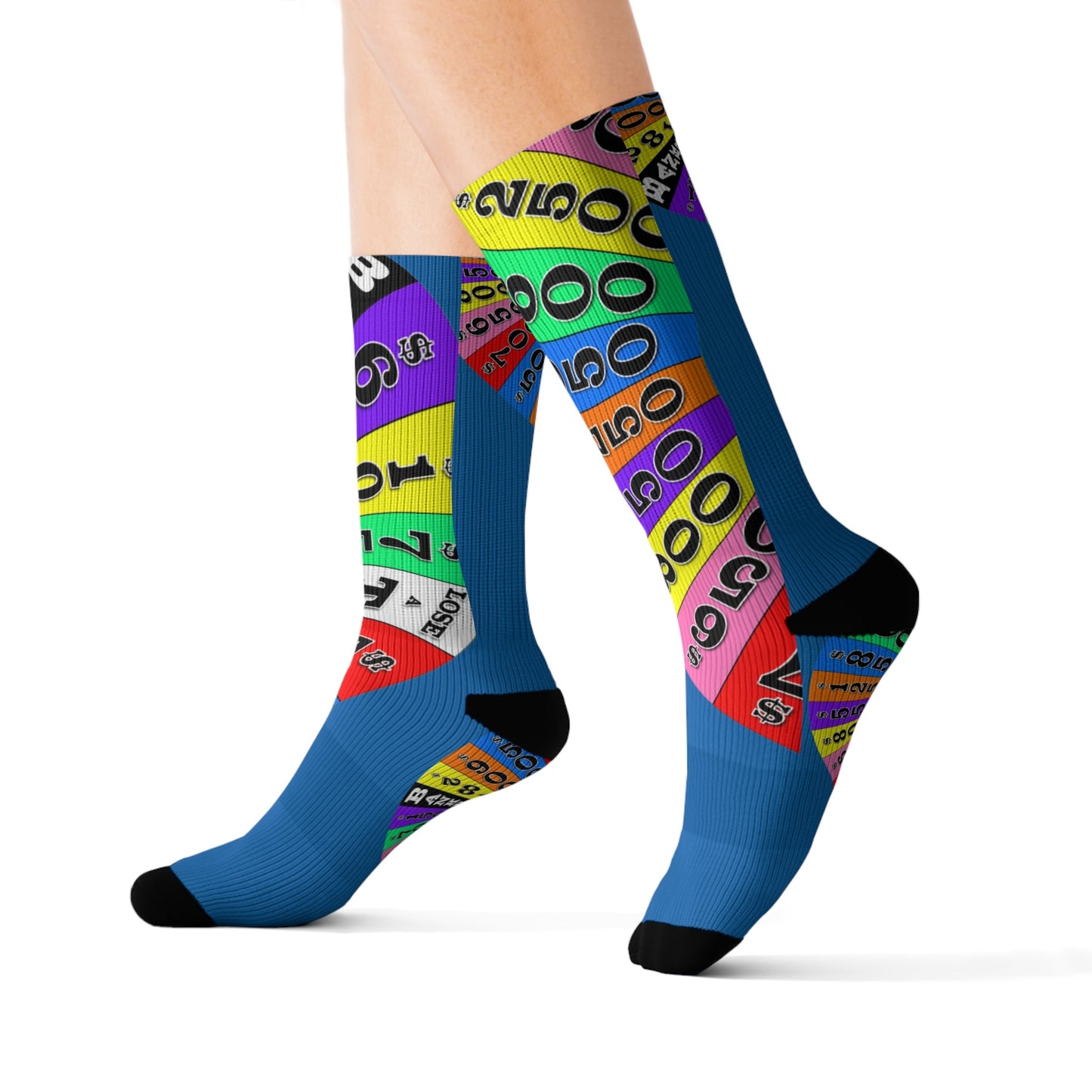 Sublimation Socks - "The Wheel"