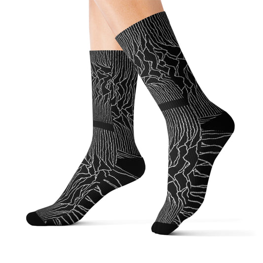 Sublimation Socks - Unknown Pleasures