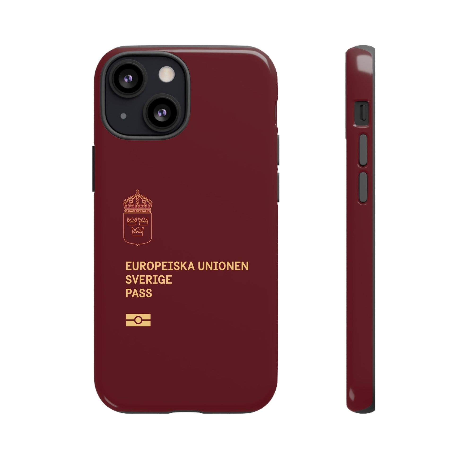 Phone Case-Swedish Passort | Tough-iPhone 13 Mini-Glossy-PhoneCaseBoss-Phone-Best-Phone-Cases