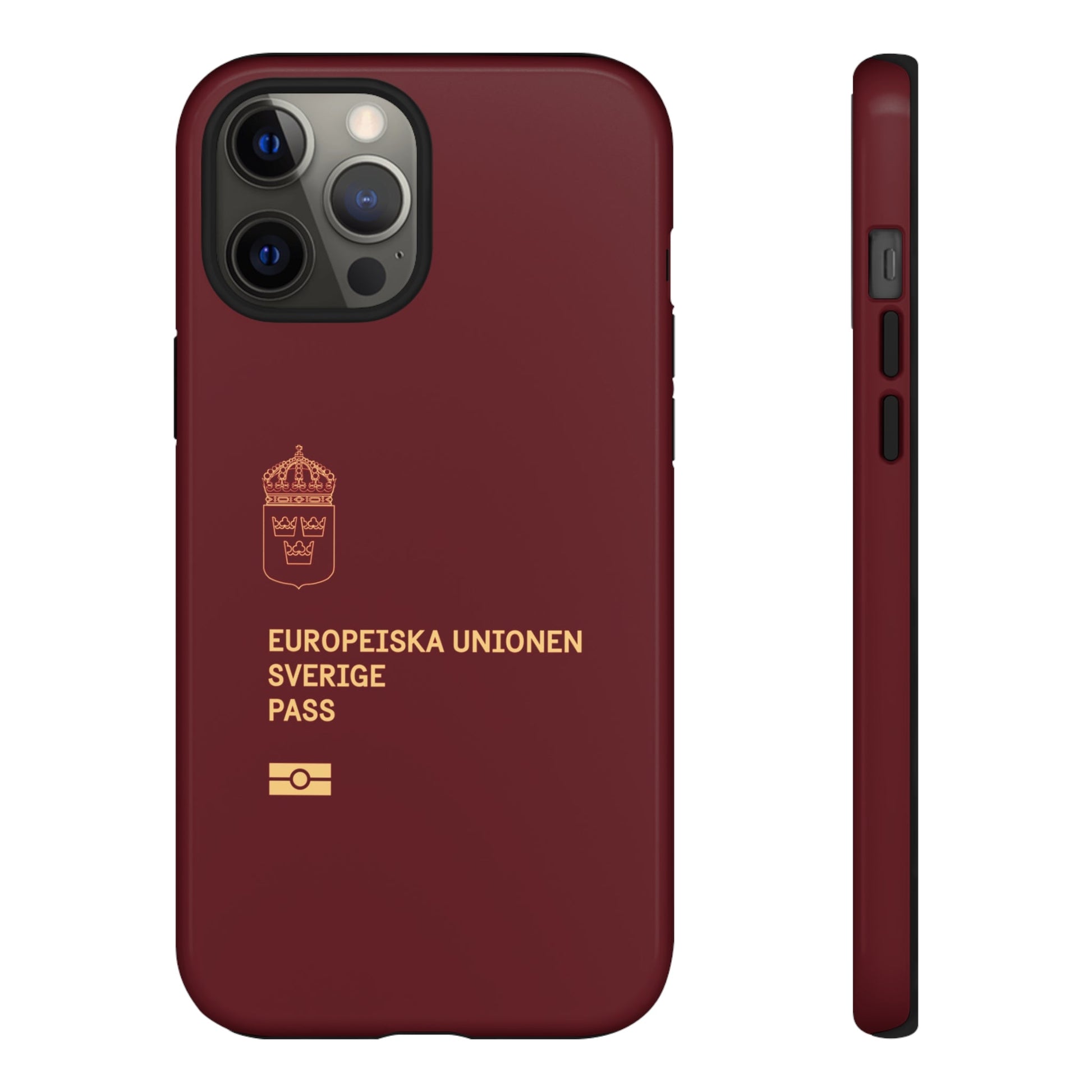 Phone Case-Swedish Passort | Tough-iPhone 12 Pro Max-Glossy-PhoneCaseBoss-Phone-Best-Phone-Cases