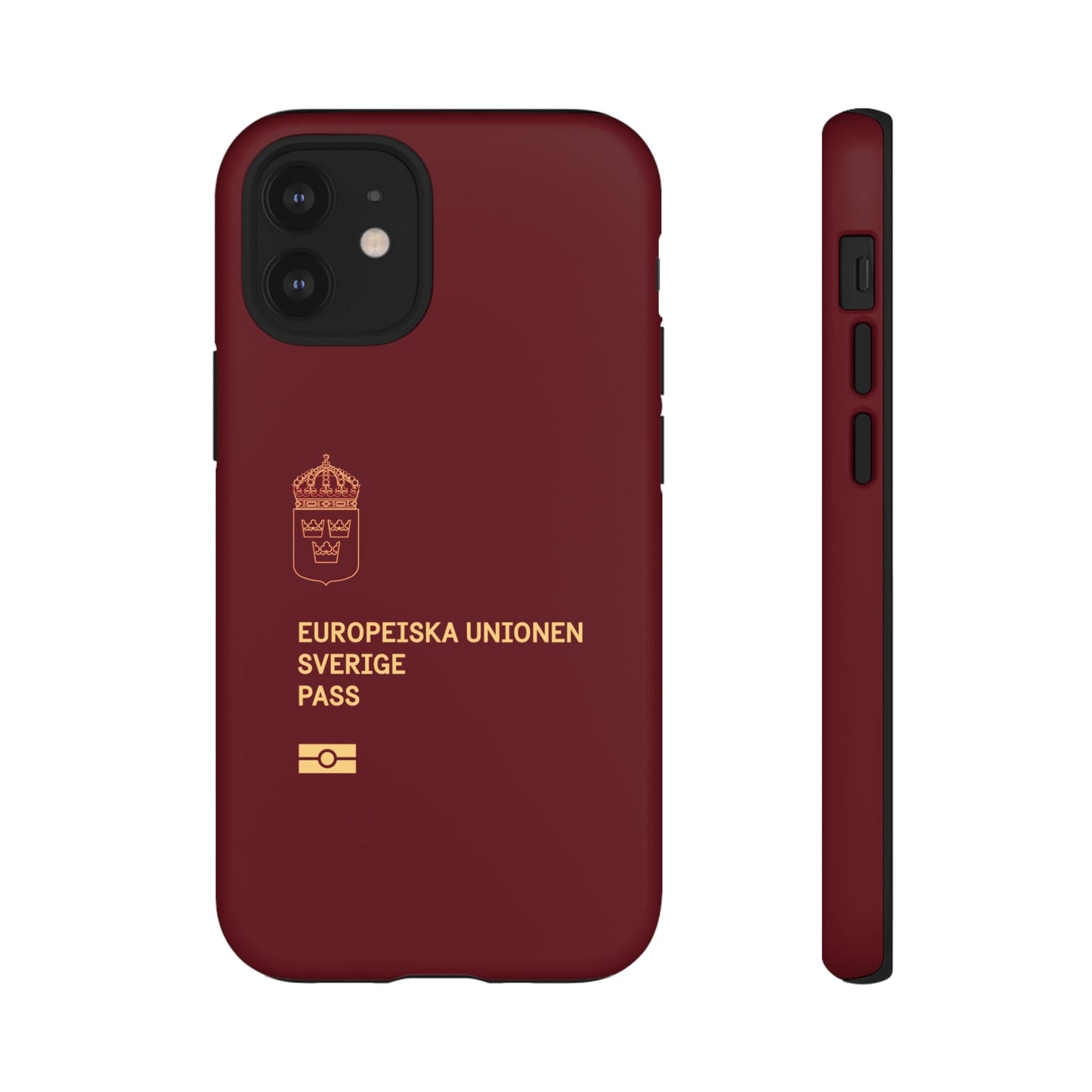 Phone Case-Swedish Passort | Tough-iPhone 12 Mini-Matte-PhoneCaseBoss-Phone-Best-Phone-Cases