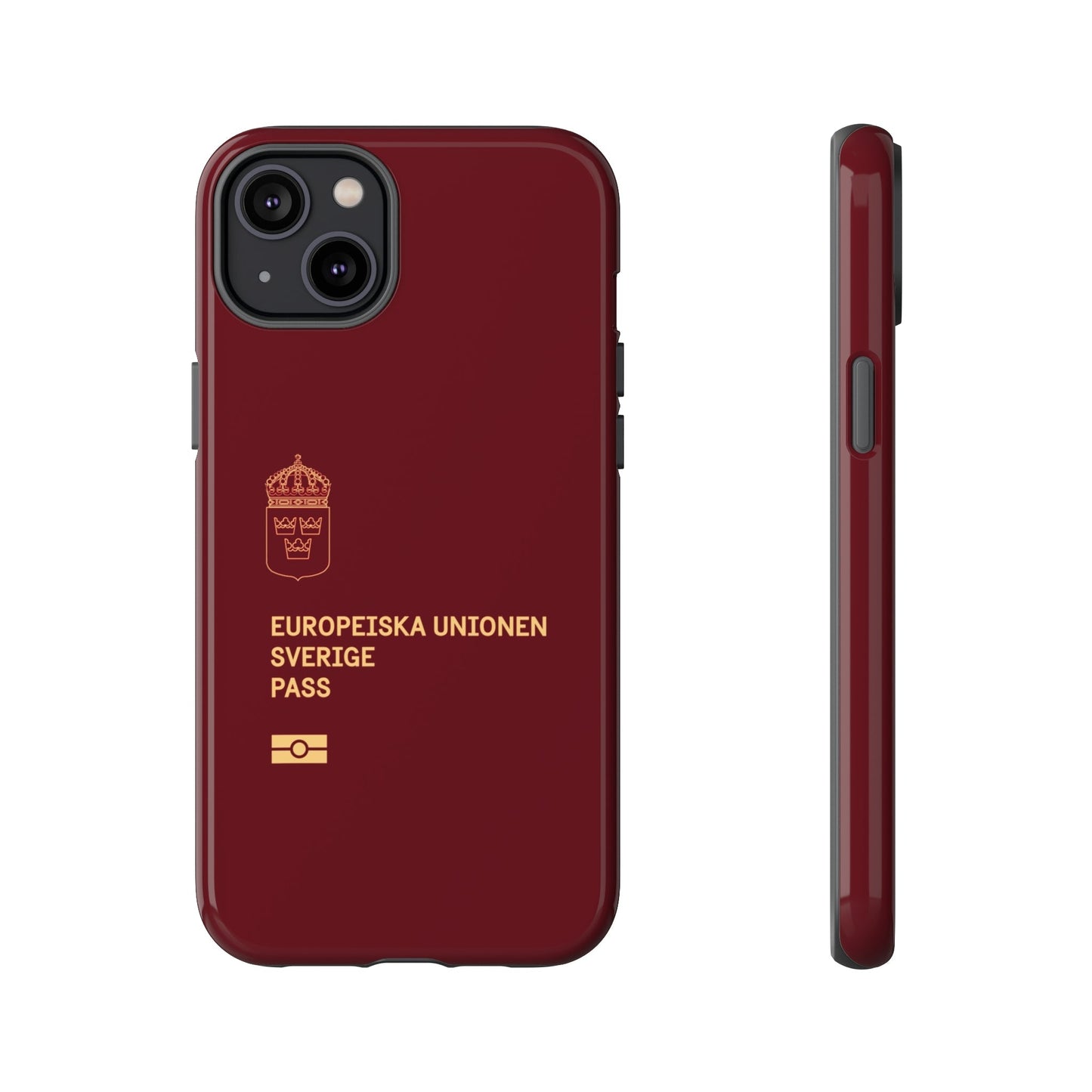 Phone Case-Swedish Passort | Tough-iPhone 14 Plus-Glossy-PhoneCaseBoss-Phone-Best-Phone-Cases