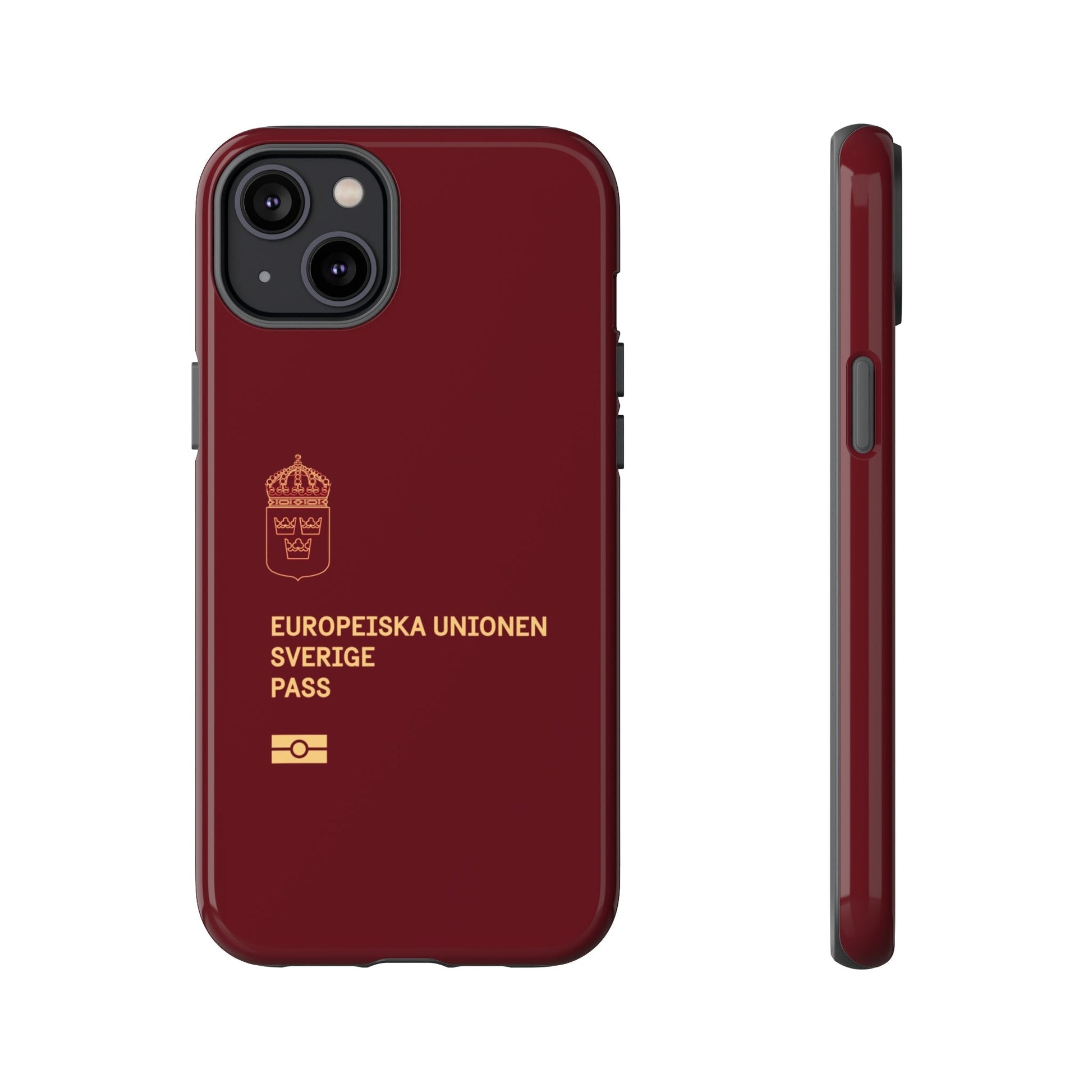 Phone Case-Swedish Passort | Tough-iPhone 14 Plus-Glossy-PhoneCaseBoss-Phone-Best-Phone-Cases