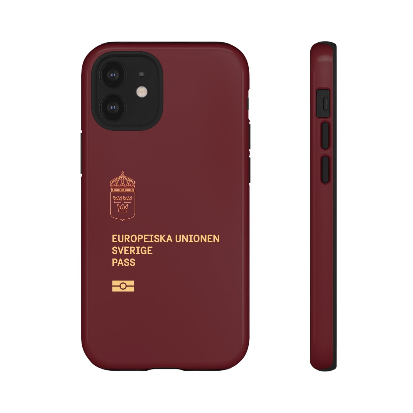 Phone Case-Swedish Passort | Tough-iPhone 12 Mini-Glossy-PhoneCaseBoss-Phone-Best-Phone-Cases