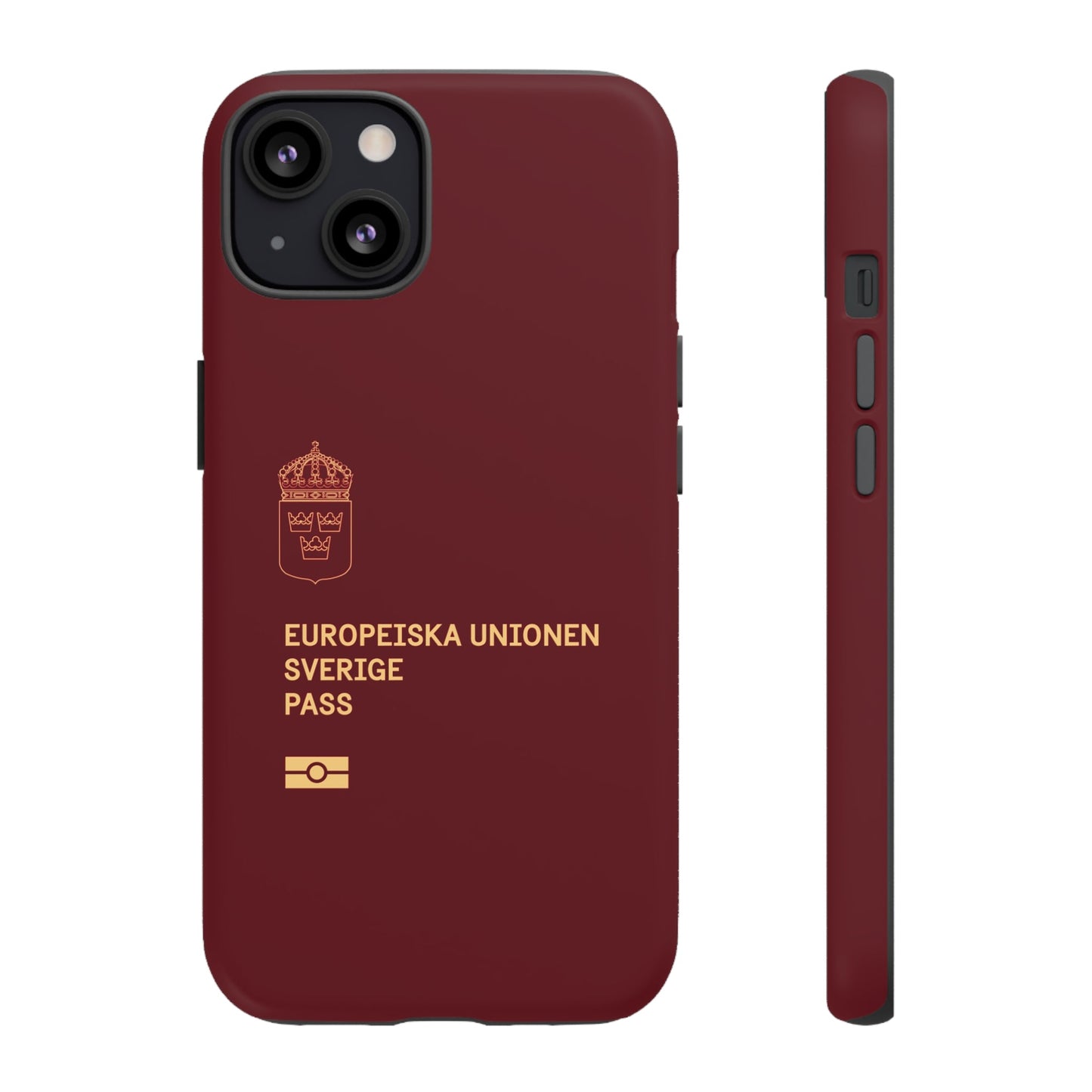 Phone Case-Swedish Passort | Tough-iPhone 13-Matte-PhoneCaseBoss-Phone-Best-Phone-Cases