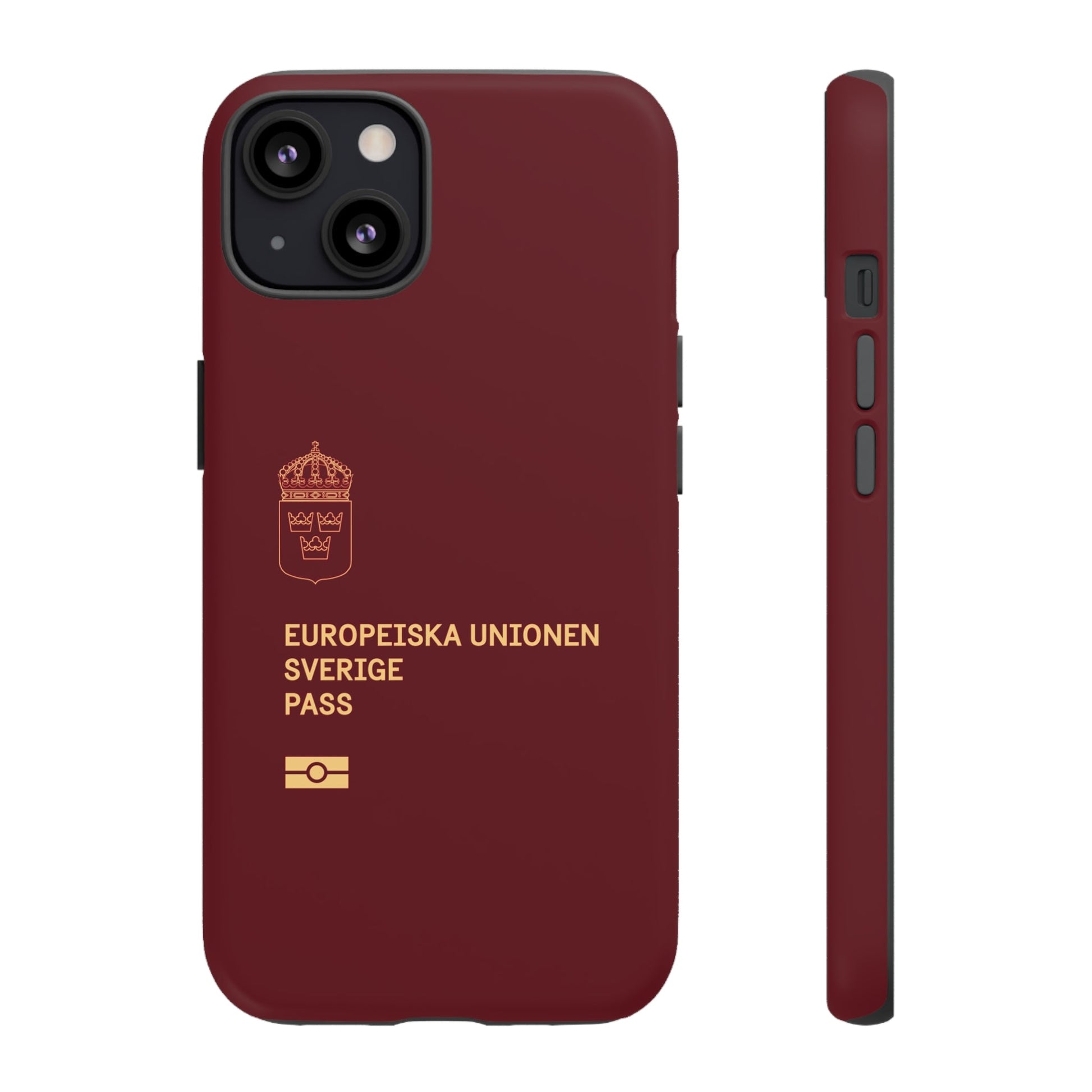 Phone Case-Swedish Passort | Tough-iPhone 13-Matte-PhoneCaseBoss-Phone-Best-Phone-Cases