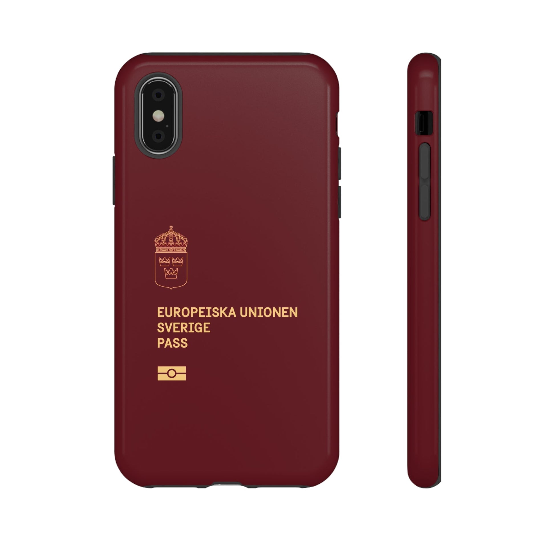 Phone Case-Swedish Passort | Tough-iPhone X-Glossy-PhoneCaseBoss-Phone-Best-Phone-Cases