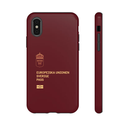 Phone Case-Swedish Passort | Tough-iPhone X-Glossy-PhoneCaseBoss-Phone-Best-Phone-Cases