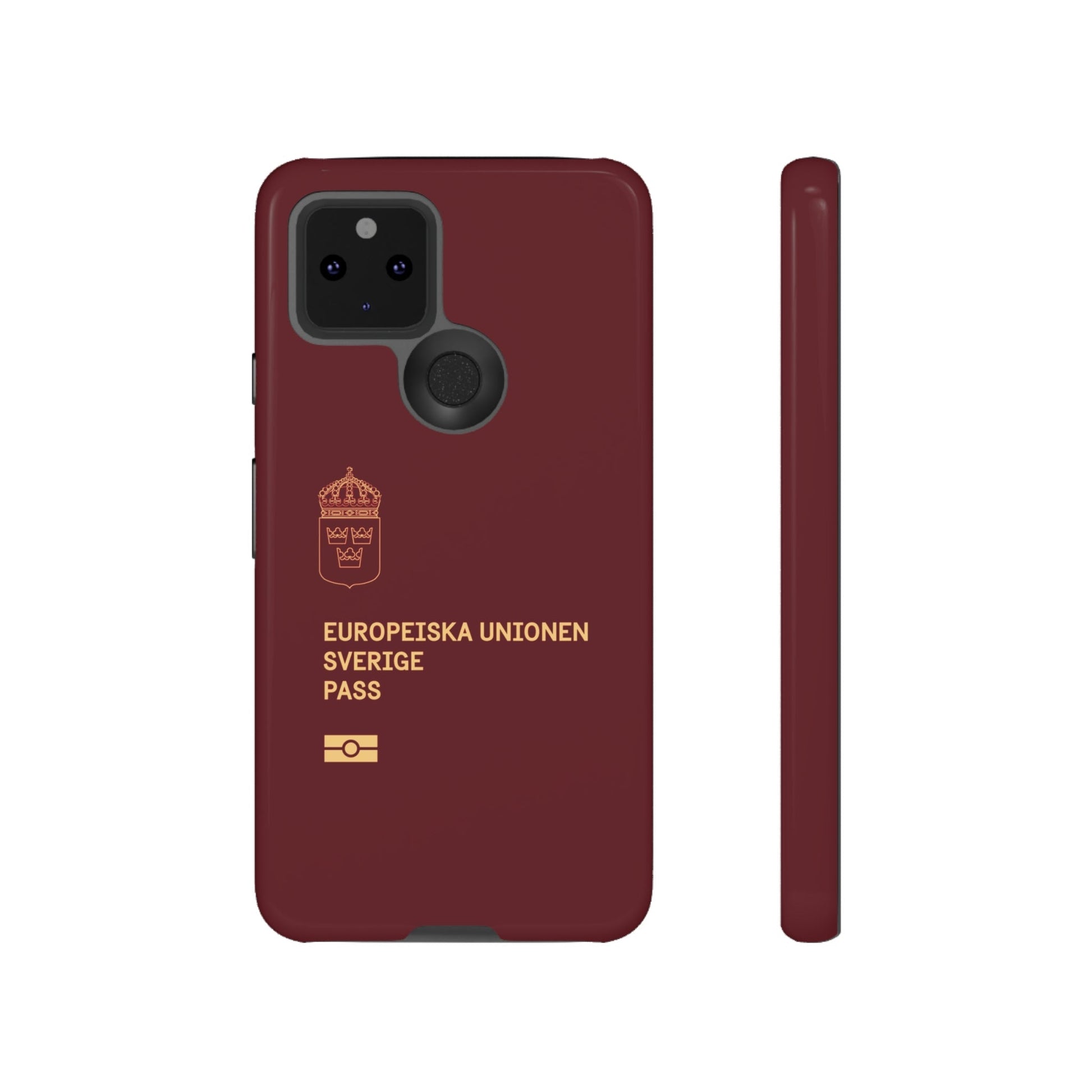 Phone Case-Swedish Passort | Tough-Google Pixel 5 5G-Glossy-PhoneCaseBoss-Phone-Best-Phone-Cases
