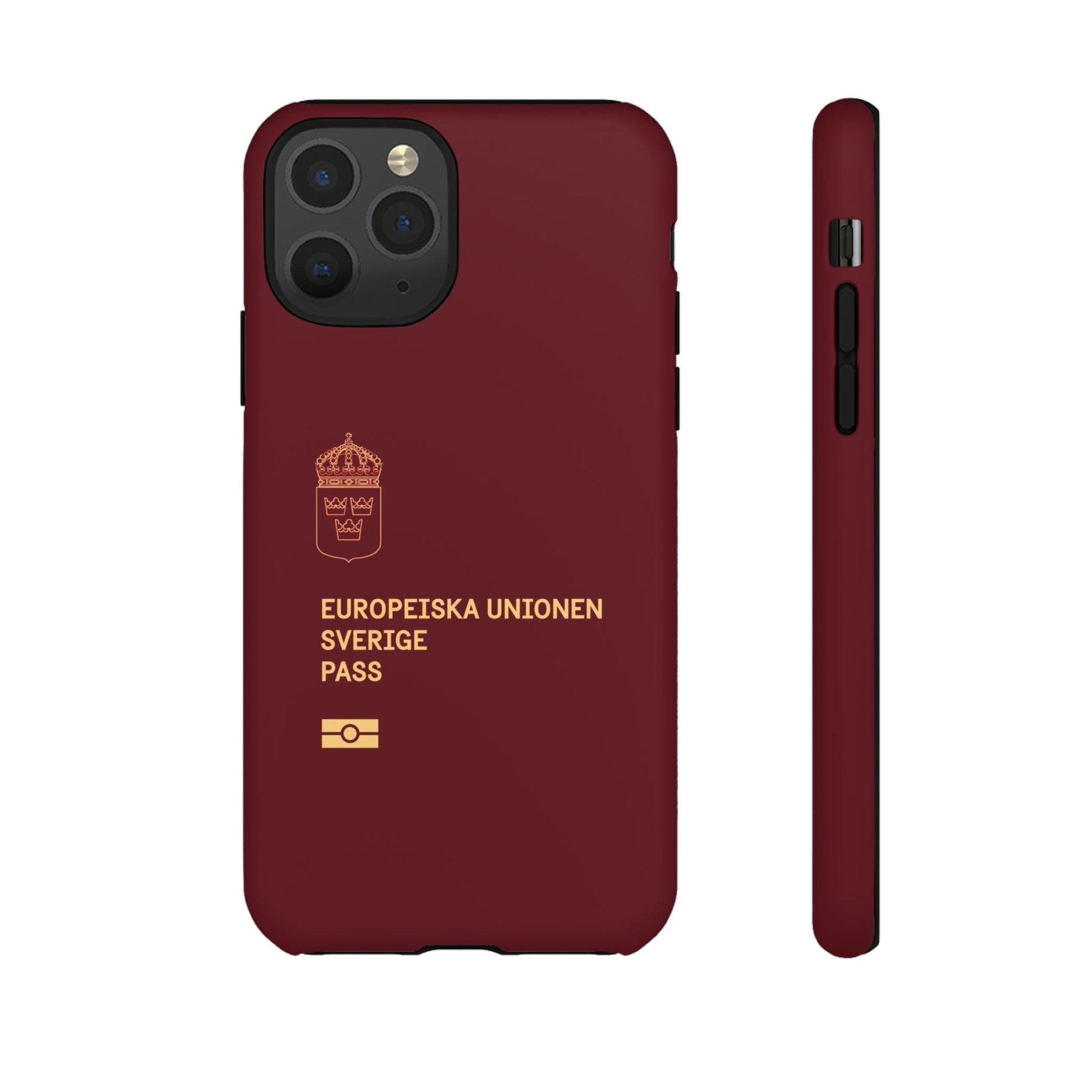 Phone Case-Swedish Passort | Tough-iPhone 11 Pro-Matte-PhoneCaseBoss-Phone-Best-Phone-Cases